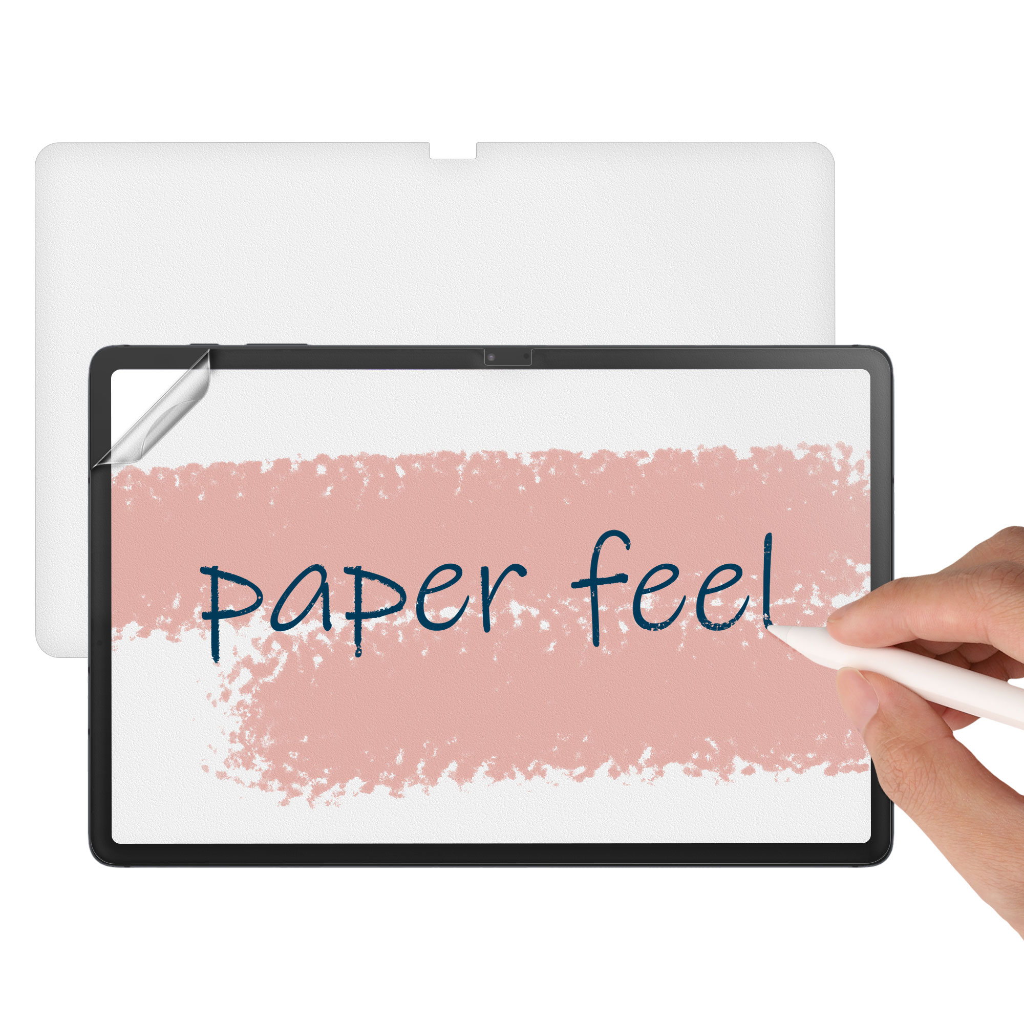 Paper Feel ochranná fólie na tablet Galaxy Tab S7 FE kwmobile Paper Feel