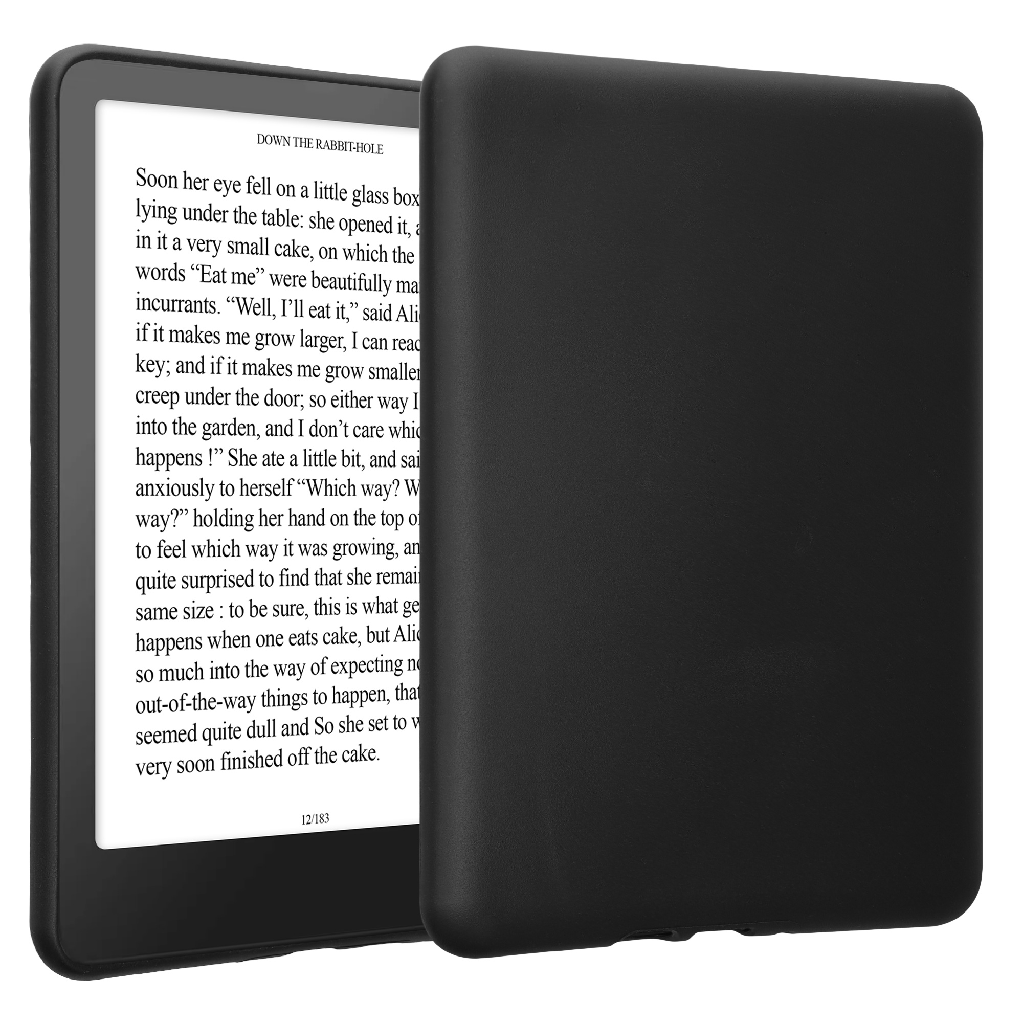 TPU kryt na čtečku kwmobile Kindle Paperwhite 2024 / Colorsoft - černá matná