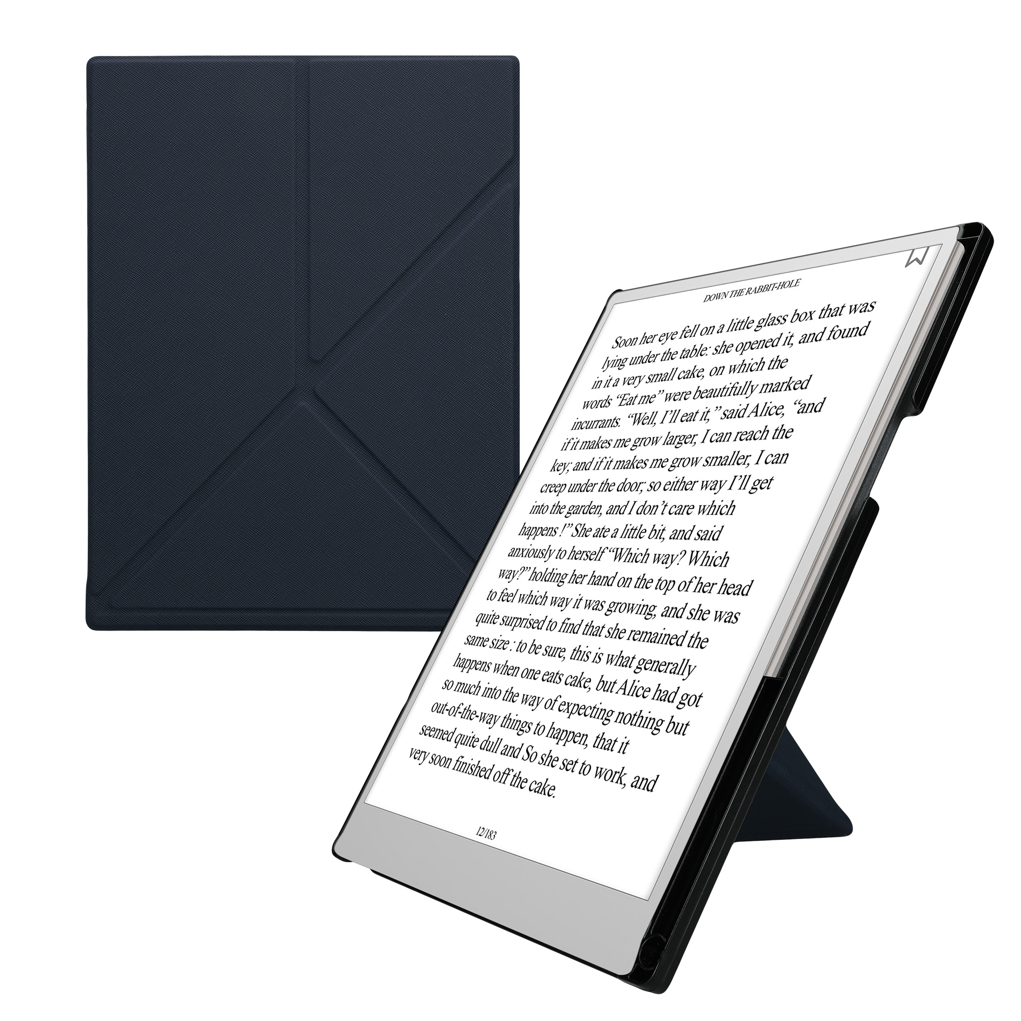 Pouzdro na tablet Remarkable Paper Pro kwmobile - tmavě modrá