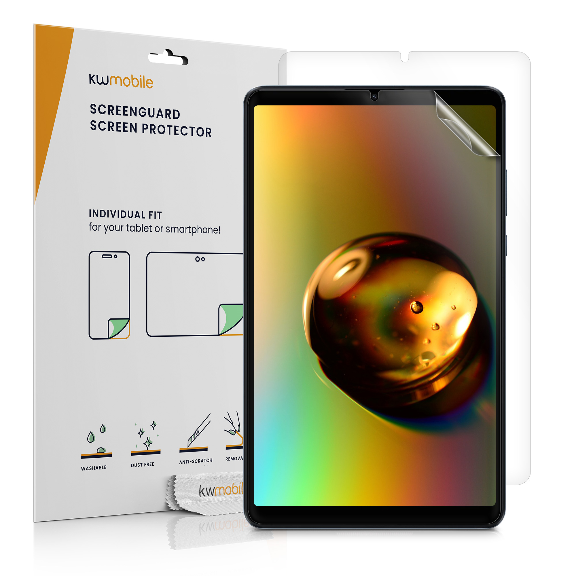 kwmobile matná ochranná fólie Redmi Pad SE 8.7" 2 ks