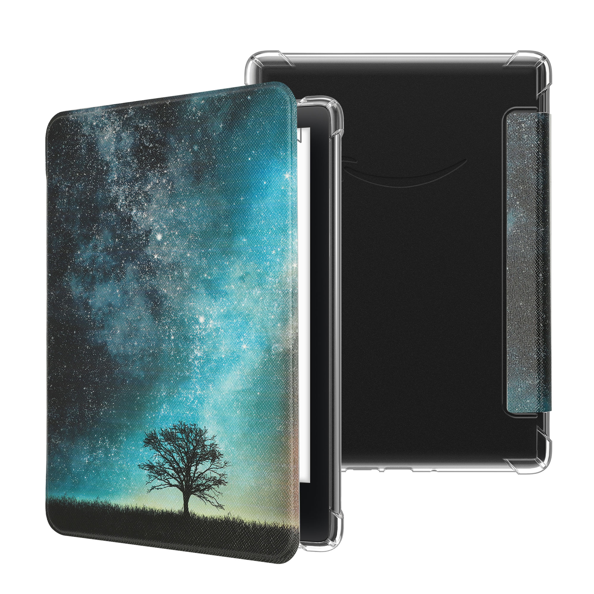 Pouzdro na čtečku kwmobile Kindle Paperwhite 2024 / Colorsoft - Cosmic Nature