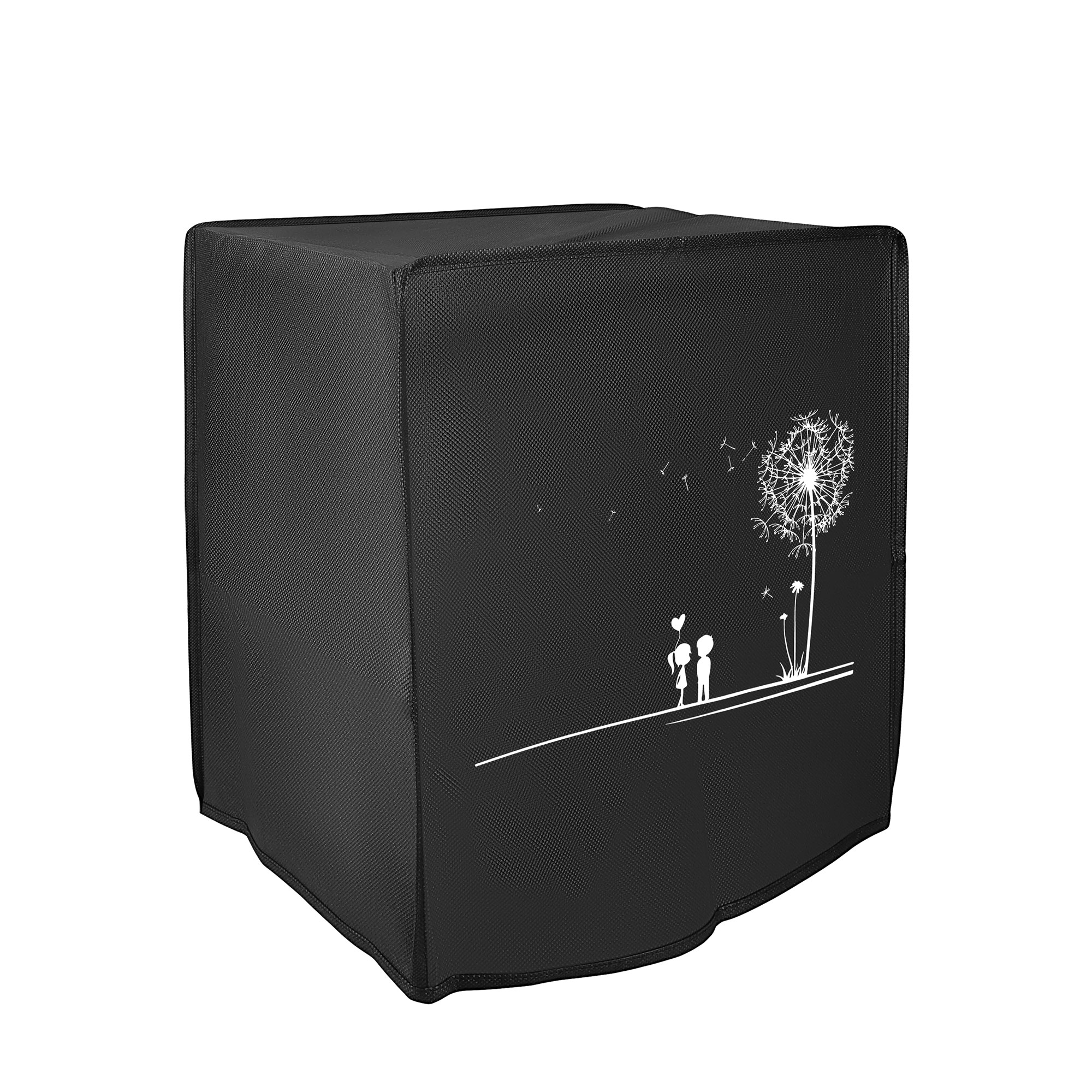 Kwmobile Obal na spotřebič Ninja Air Fryer MAX (5,2L) bílá / černá