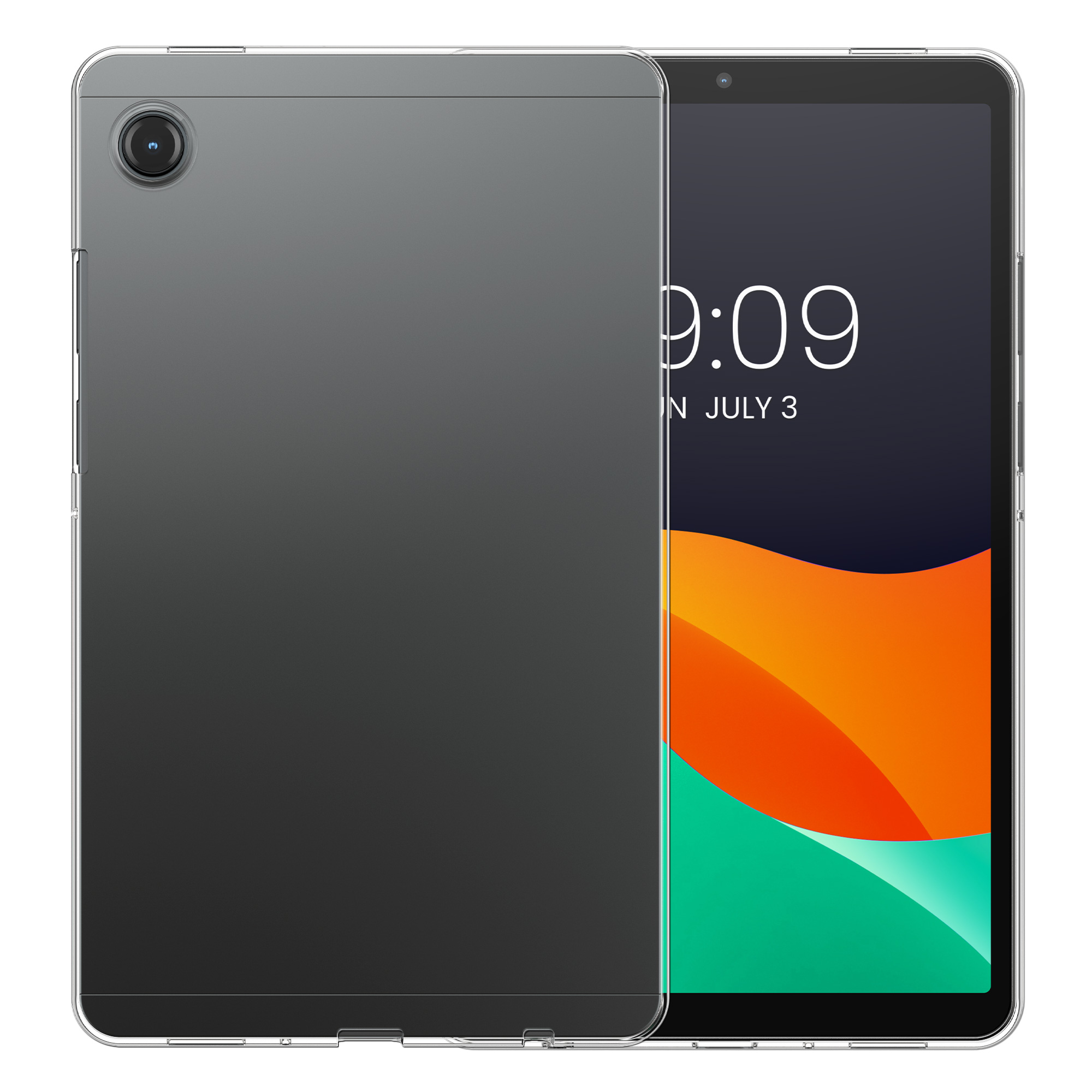 Pouzdro pro Samsung Galaxy Tab A11 / A9 kwmobile TPU - transparentní