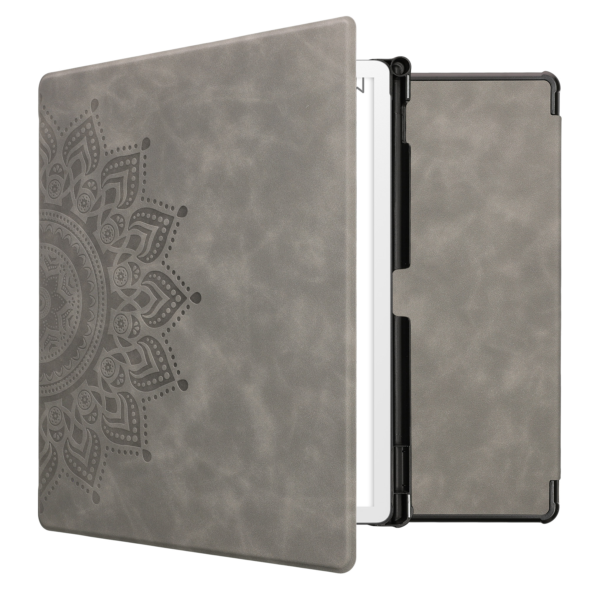 Obal pro Amazon Kindle Scribe 11" (2025) kwmobile - motiv vycházející slunce s šedá