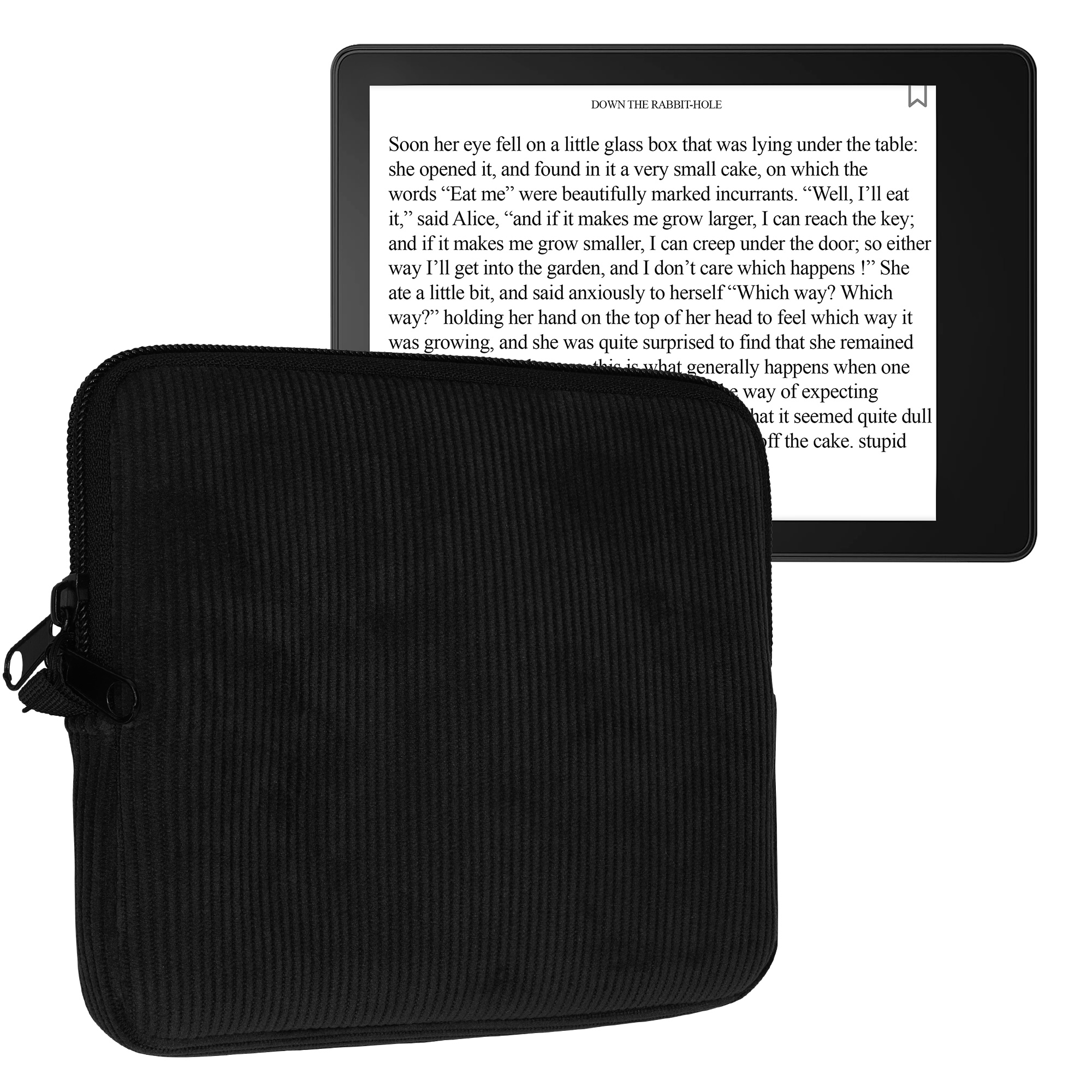 Pouzdro na čtečku pro 6,8-7" eReader kwmobile neoprenové - černá