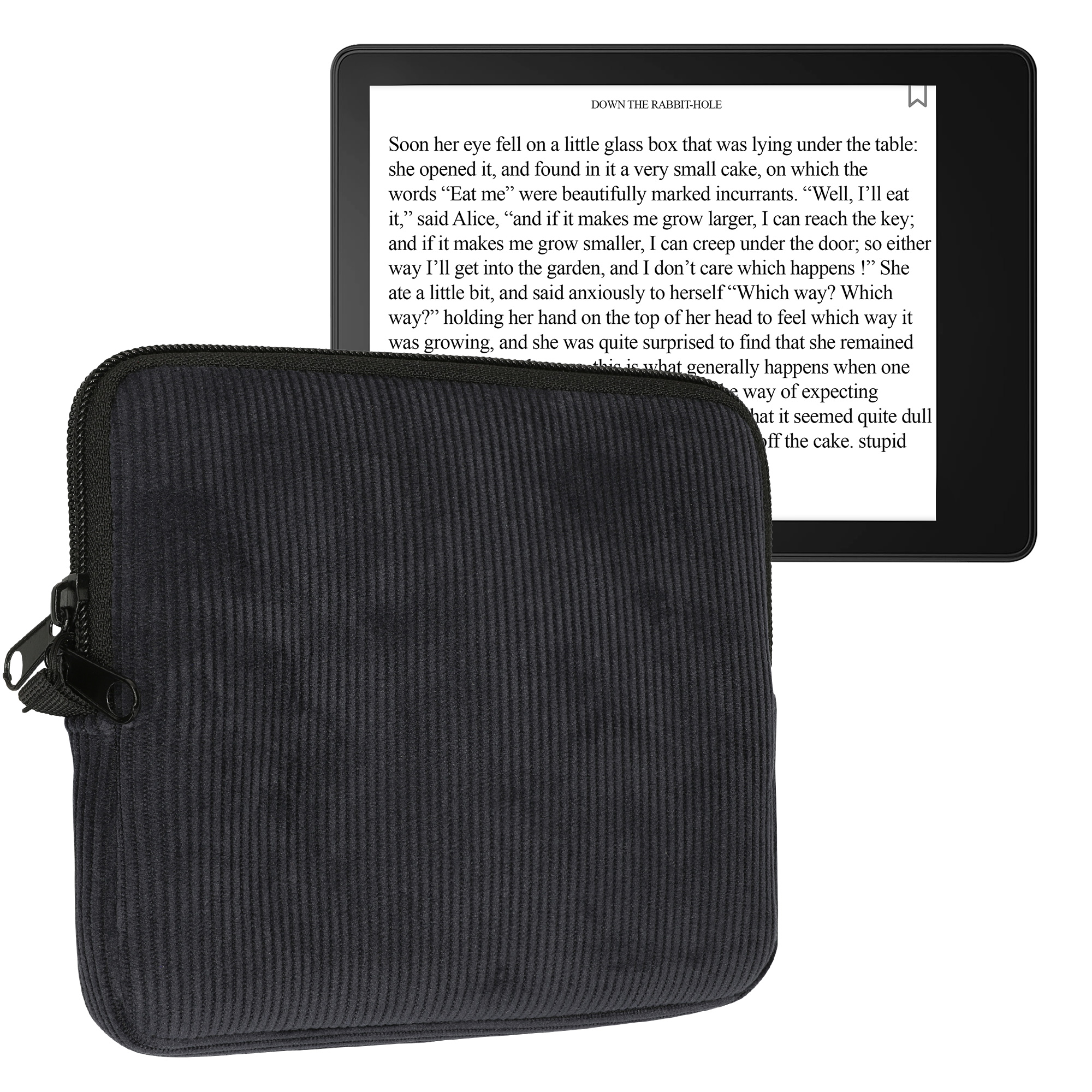 Pouzdro na čtečku pro 6,8-7" eReader kwmobile neoprenové - námořnická modrá