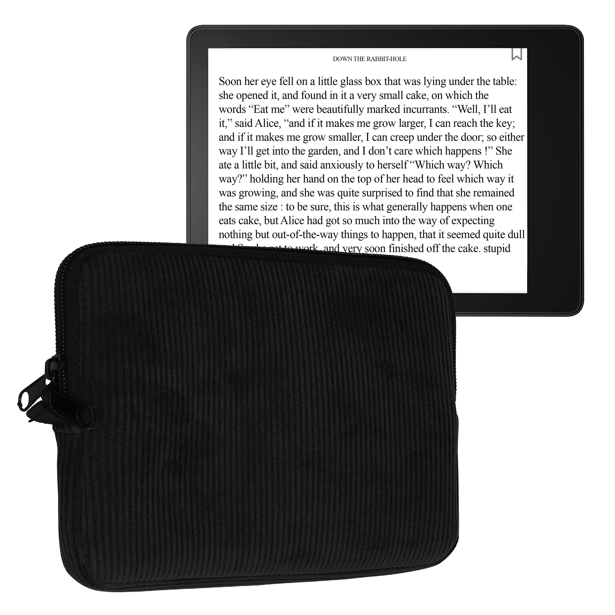 Pouzdro na čtečku pro 6" eReader kwmobile neoprenové - černá
