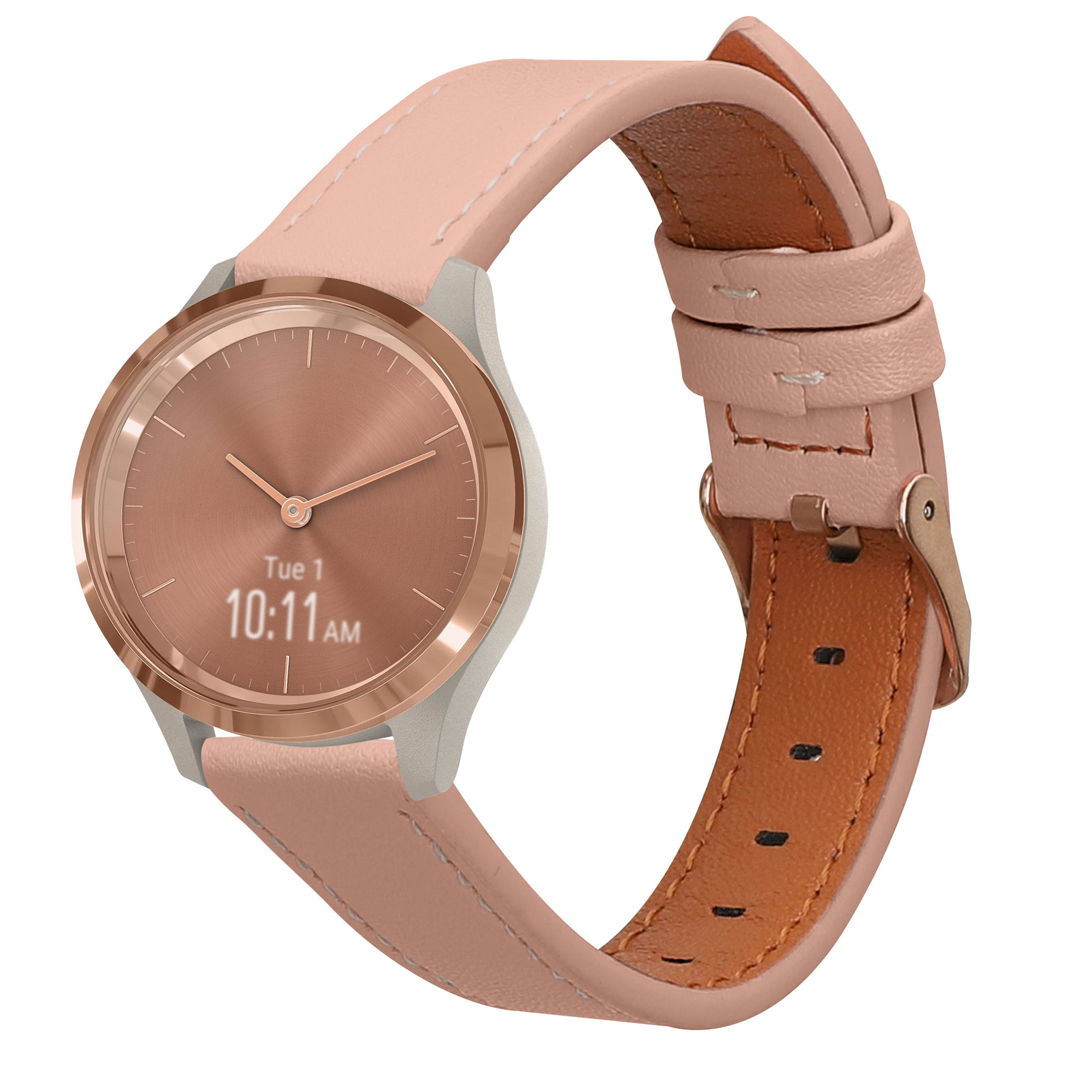 Řemínek kwmobile pro Garmin vivomove 3S / vivoactive 4S Watch - starorůžová