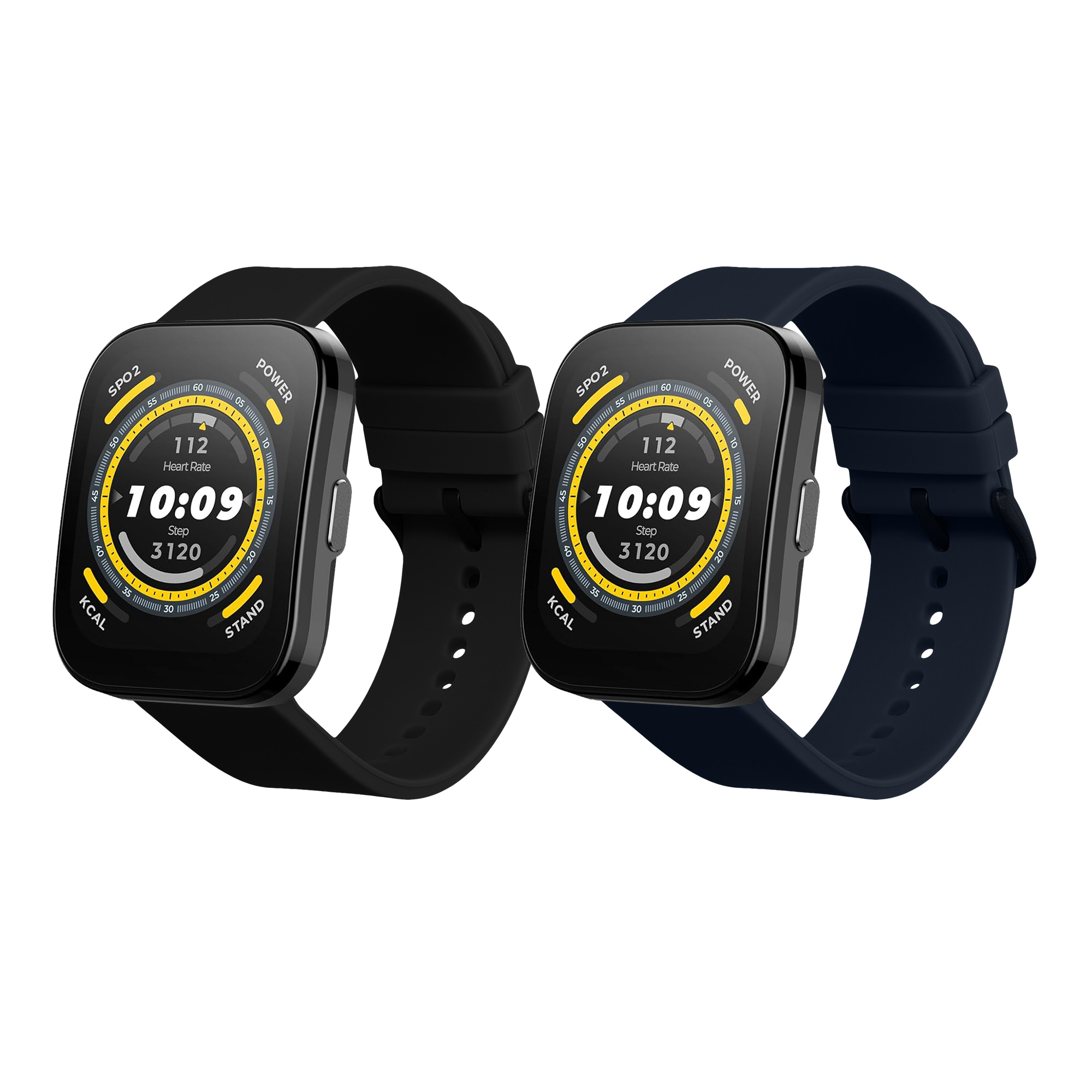Řemínek Huami 22mm Amazfit Bip 6/Bip 5 Unity/Bip 5/GTS 3/Bal... 22mm kwmobile TPU černý/tmavě modrý