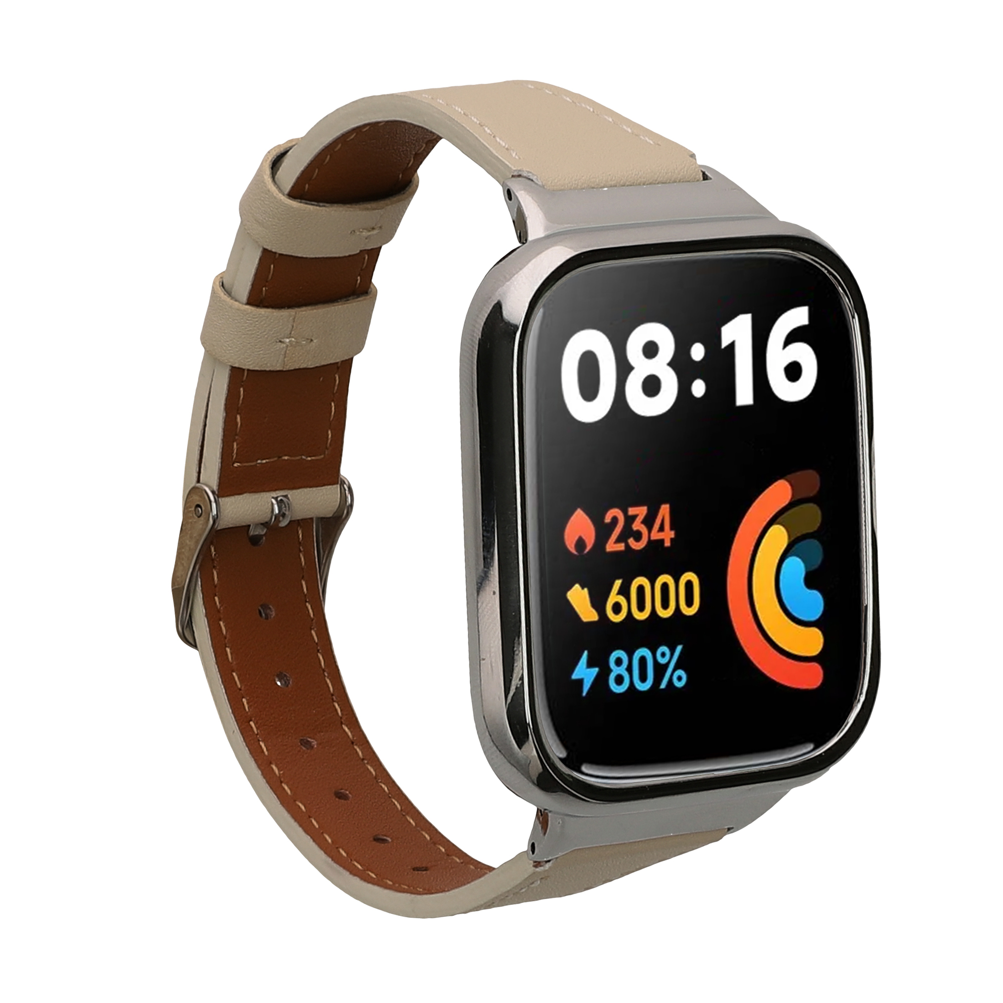 kwmobile řemínek k hodinkám Redmi Watch 3 Active / Redmi Watch 3 Lite - bílá