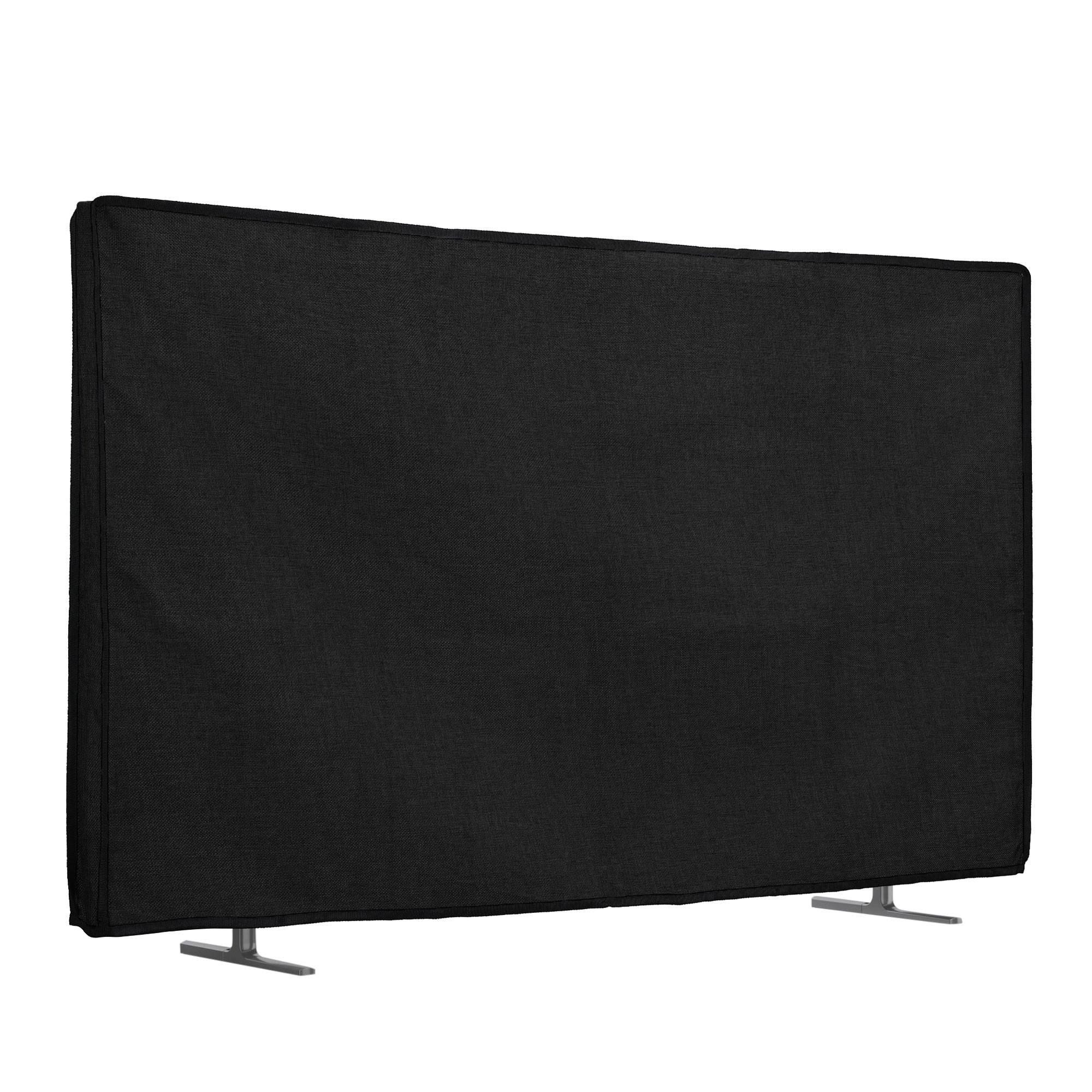 Prachový obal na TV 24" kwmobile kwmobile indoor 24" tv cover – linen fabric black