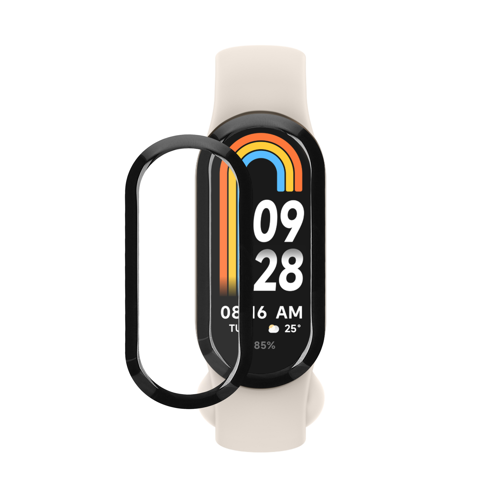 2 ks Ochranná fólie kwmobile Xiaomi Mi, 2x Smart Watch Protector Anti-Fingerprint