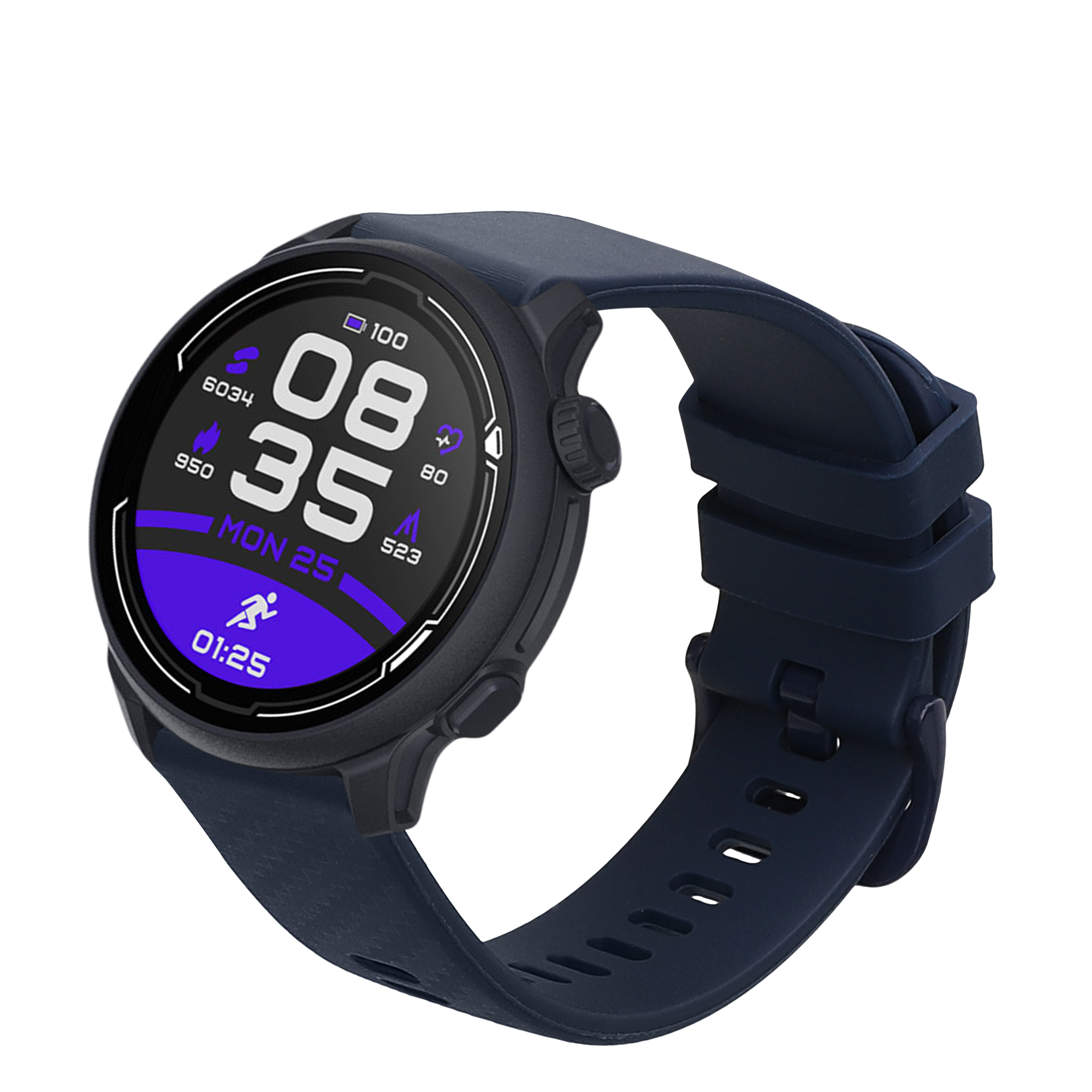 Řemínek k hodinkám COROS PACE 2 / APEX (42mm) Strap kwmobile - tmavě modrá