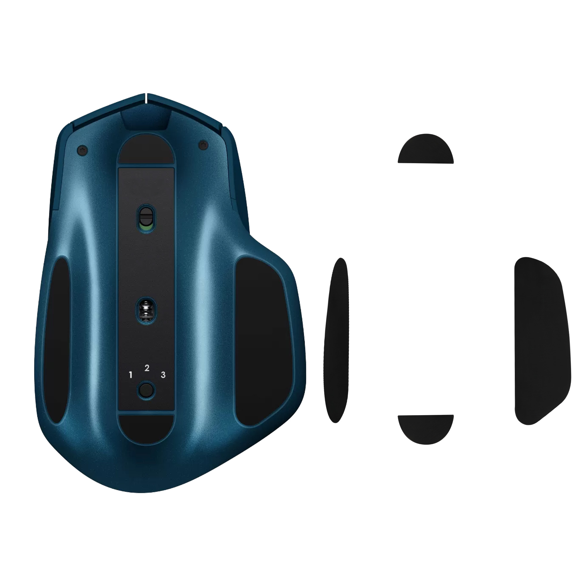 Náhradní kluzné podložky pro Logitech MX Master 2S kwmobile ‑ černá