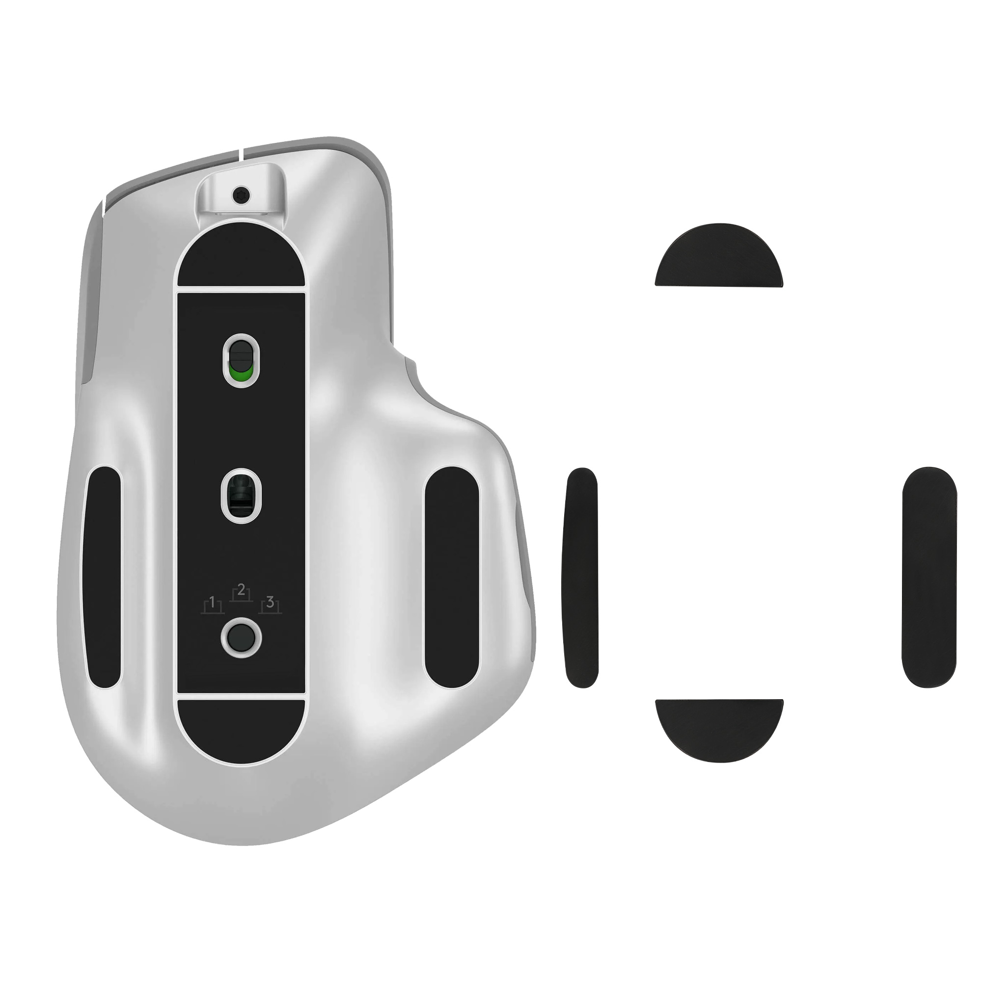 Náhradní nožičky na myš pro Logitech MX Master 3 / 3S Computer Mouse Skates Sticker kwmobile - černá