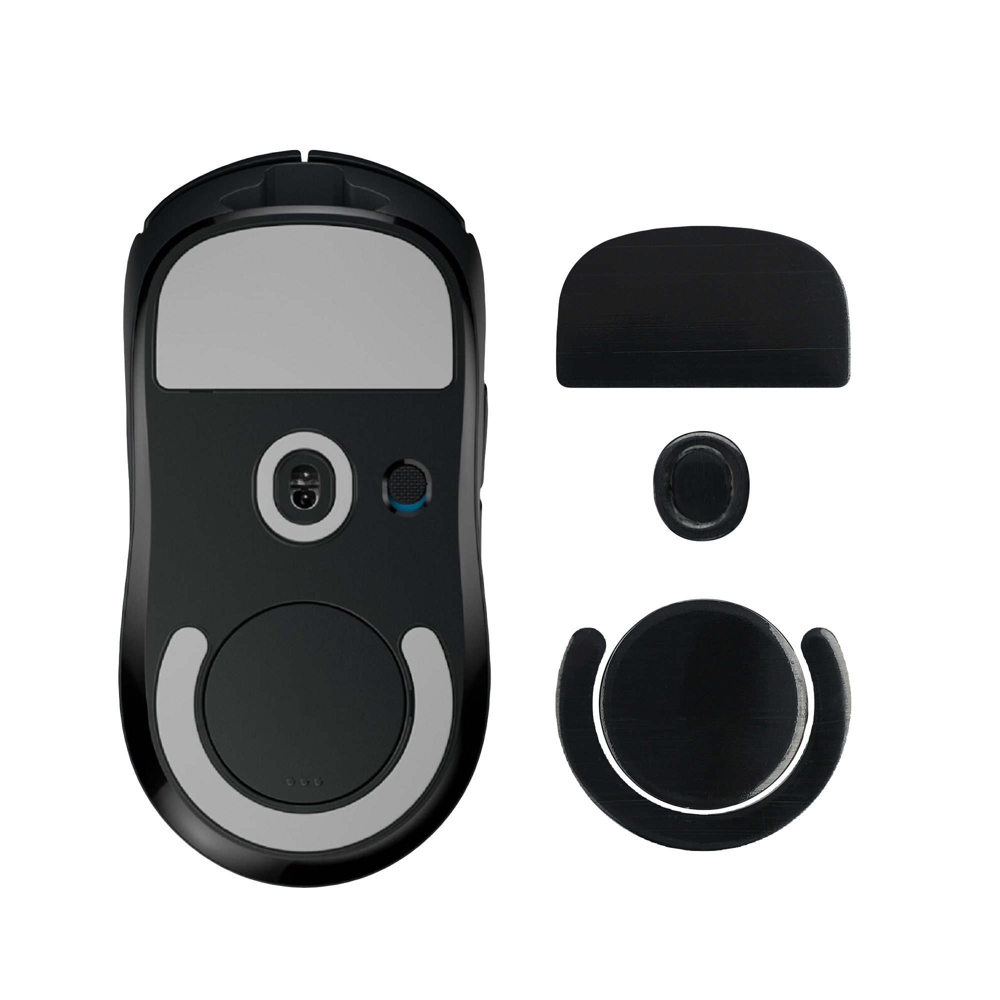 Náhradní nožičky na myš pro Logitech G PRO X Superlight 2 / Superlight 2 SE Computer Mouse Skates Sticker kwmobile - černá