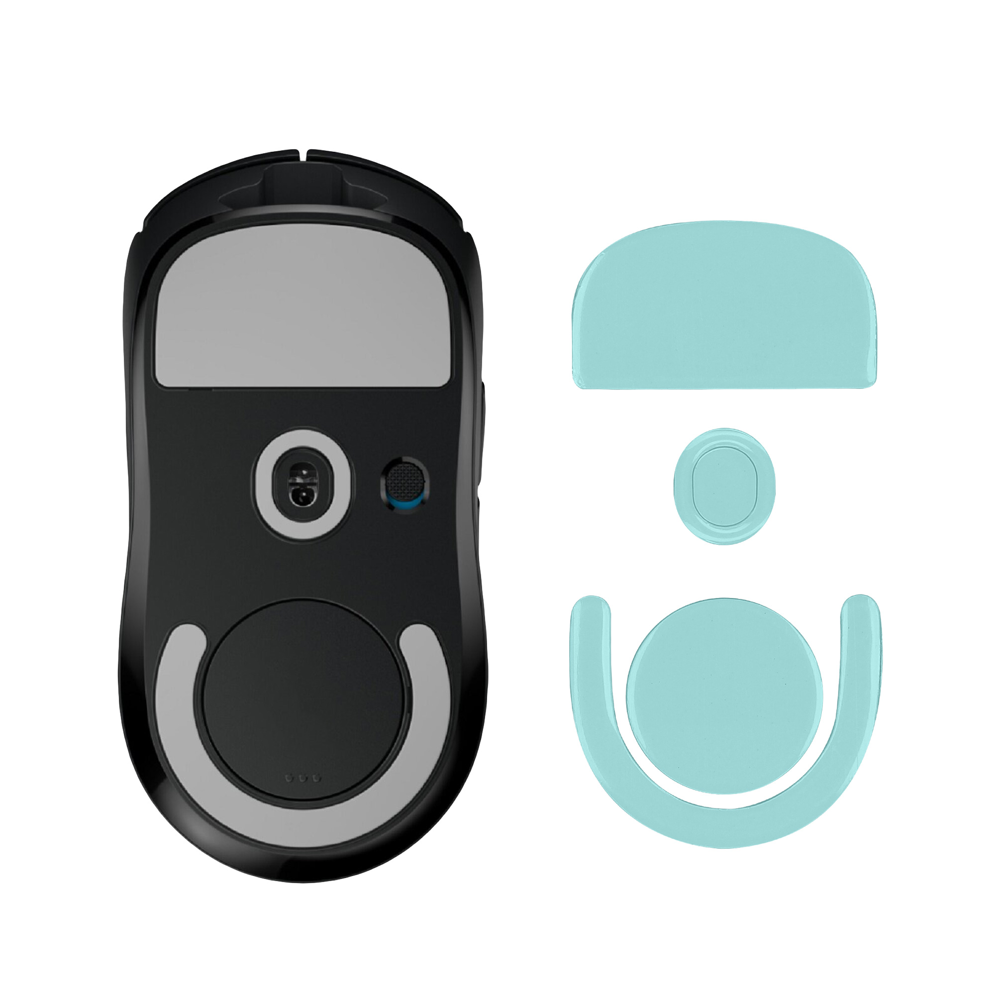 Náhradní nožičky na myš pro Logitech G PRO X Superlight 2 / Superlight 2 SE Computer Mouse Skates Sticker kwmobile - zelená
