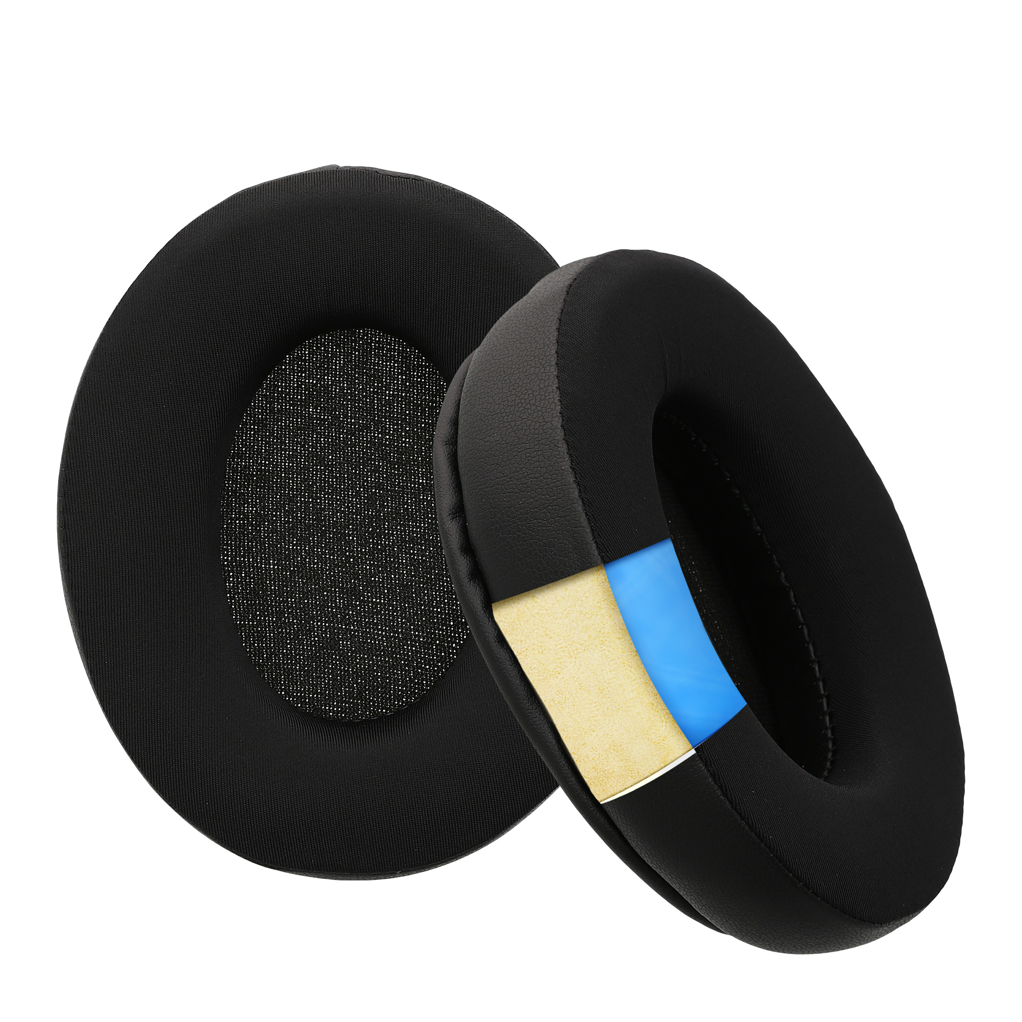 Náhradní náušníky kwmobile pro Sony WH-CH700N / WH-XB900N / WH-CH710N / WH-CH720N / MDR-10R - 2 ks - černá