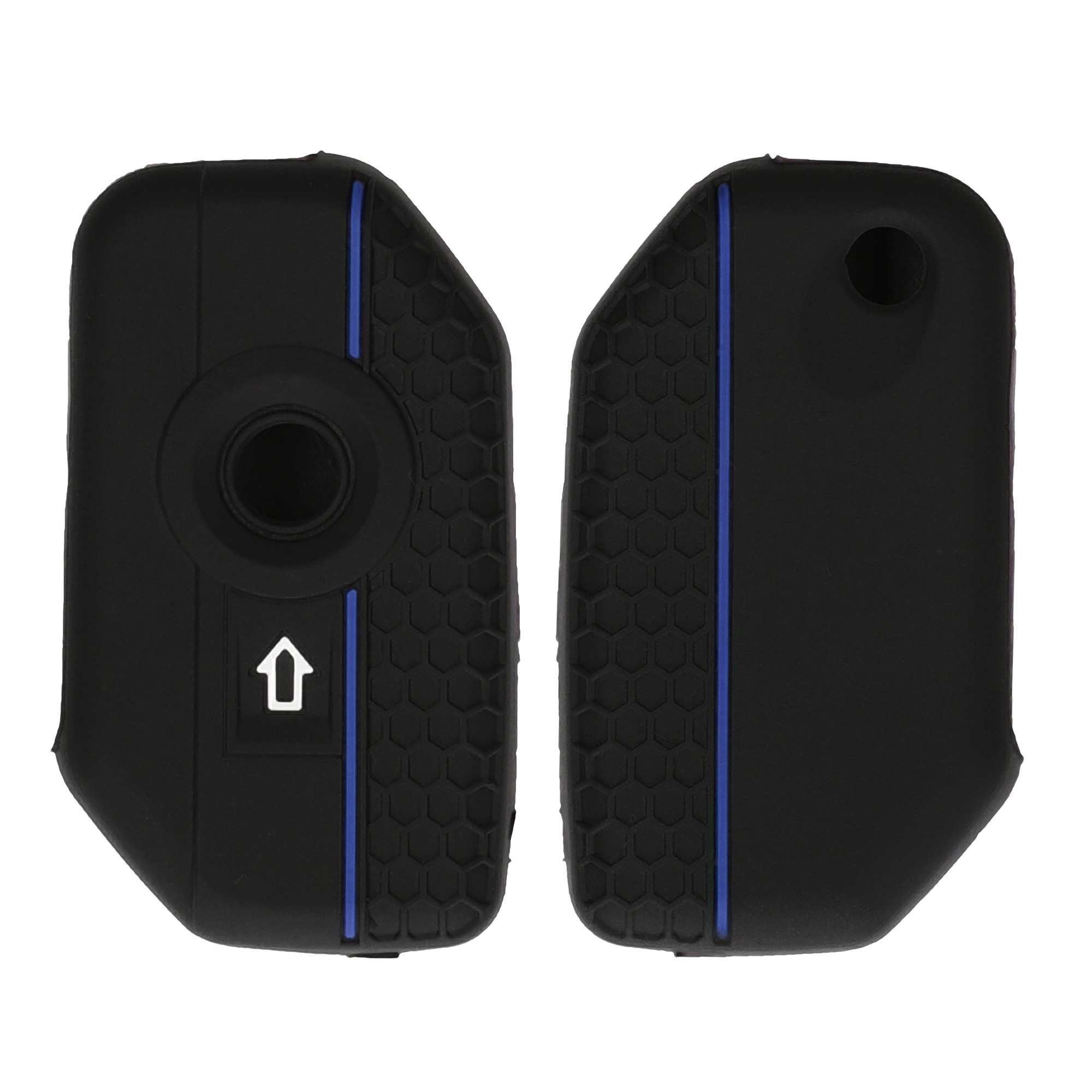 Silikonové pouzdro na motocyklový klíč BMW motocyklový klíč Motorcycle Key černo-modré