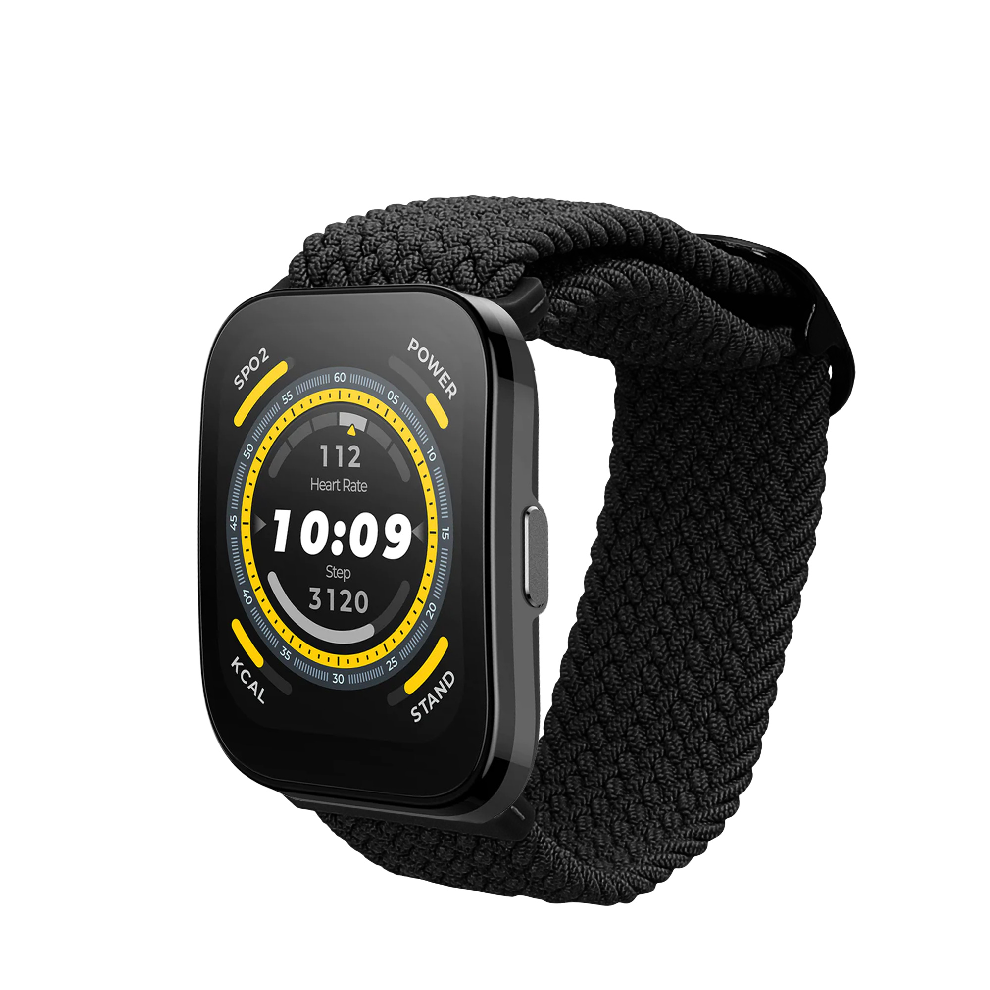 Řemínek 22mm Amazfit Bip 6/Bip 5 Unity/Bip 5/GTS 3/Balance 2... 22mm kwmobile nylon černý