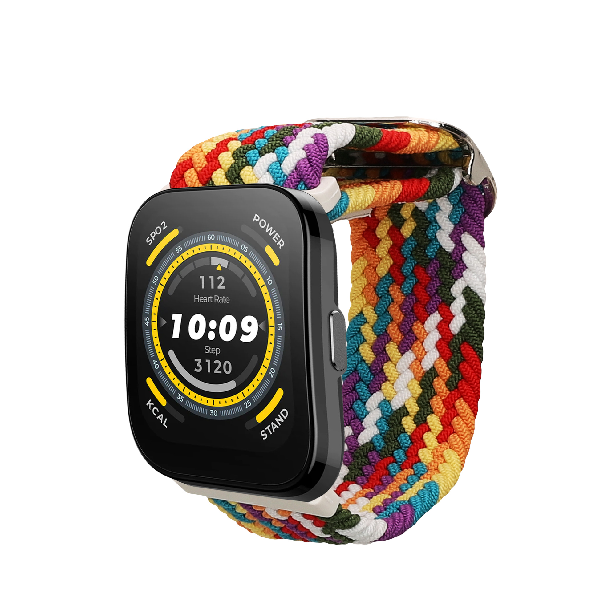 Řemínek 22mm Amazfit Bip 6/Bip 5 Unity/Bip 5/GTS 3/Balance 2... 22mm kwmobile nylon vícebarevný