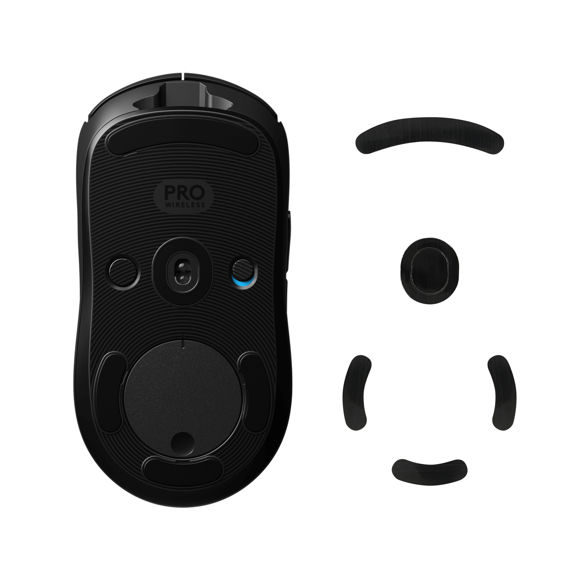 Náhradní kluzáky herní myš Logitech G Pro Wireless kwmobile černá