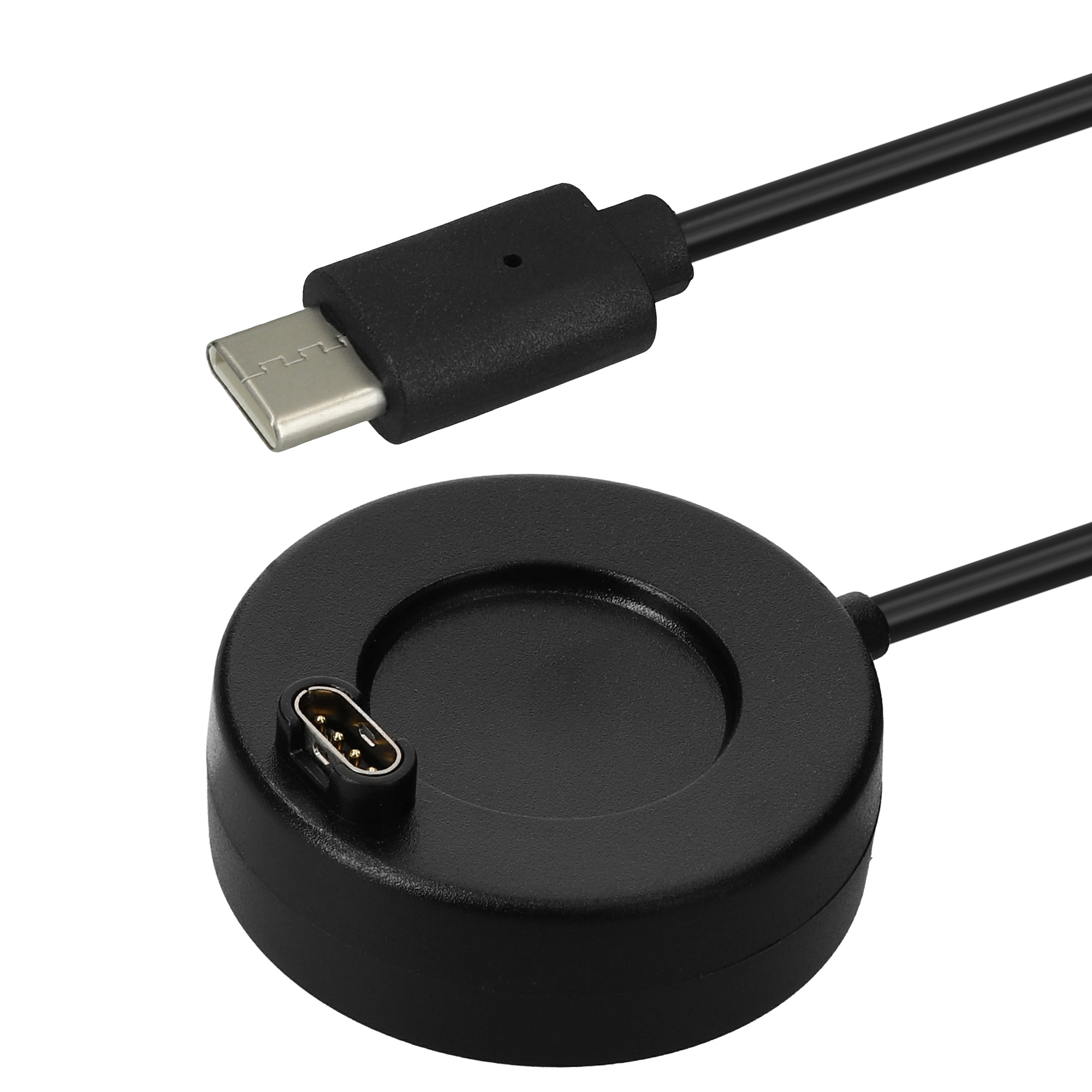 Nabíjecí kabel Garmin Forerunner 55 / 255 / kwmobile USB-C černý