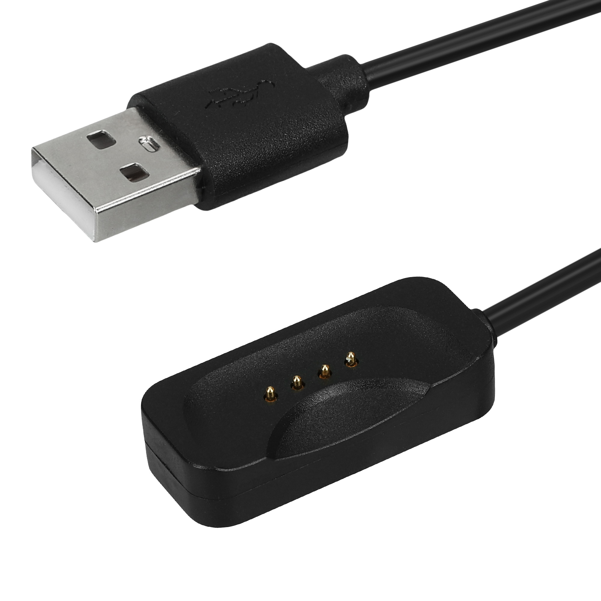 Nabíjecí kabel kwmobile pro OnePlus Watch 2 / Watch 3 - černá