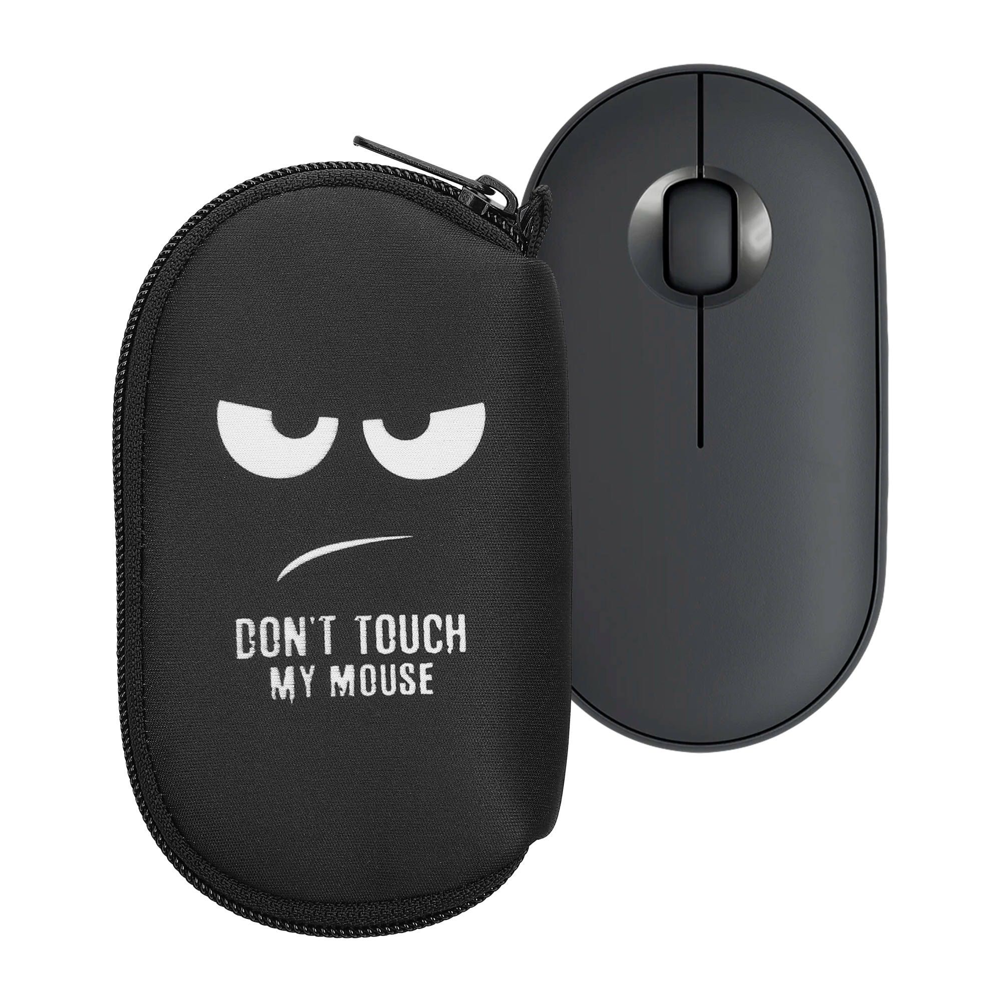 Pouzdro na myš Logitech Pebble kwmobile - White / Black