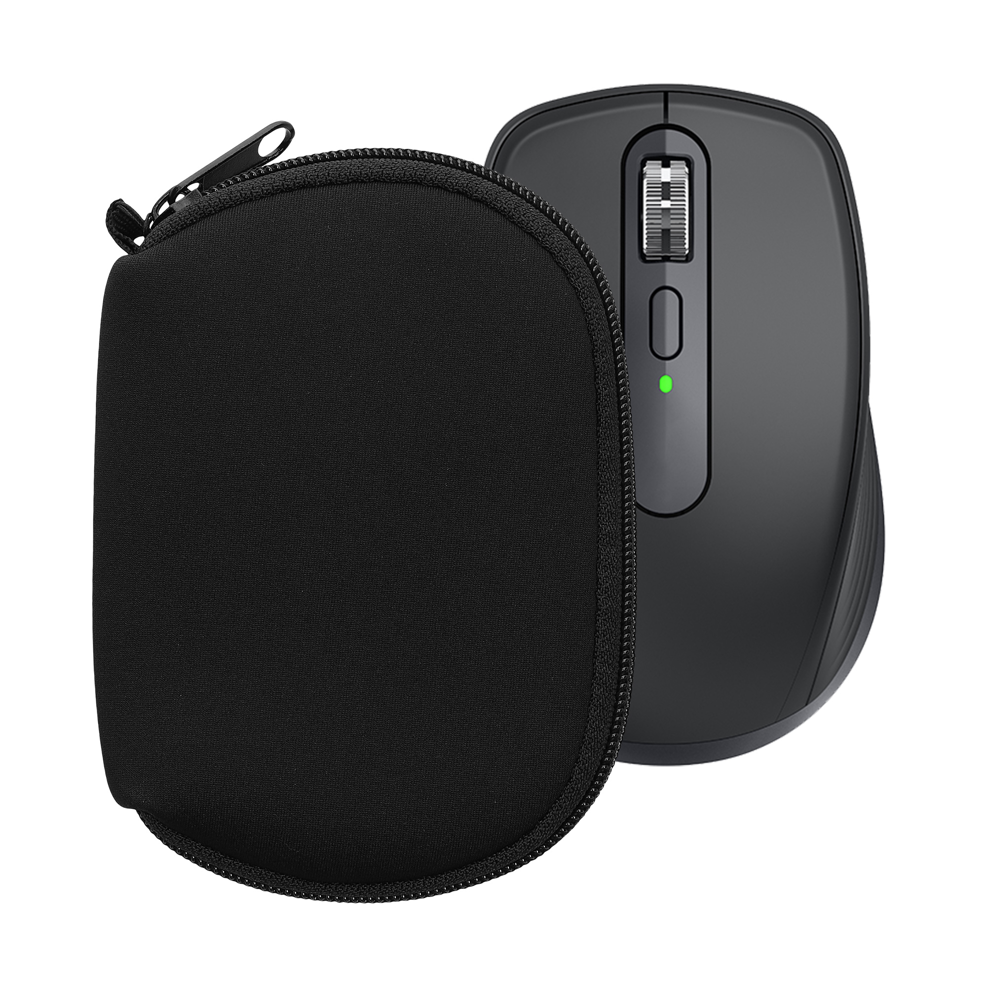 Kwmobile Pouzdro na myš Logitech MX ANYWHERE 3 / ANYWHERE 3S černá
