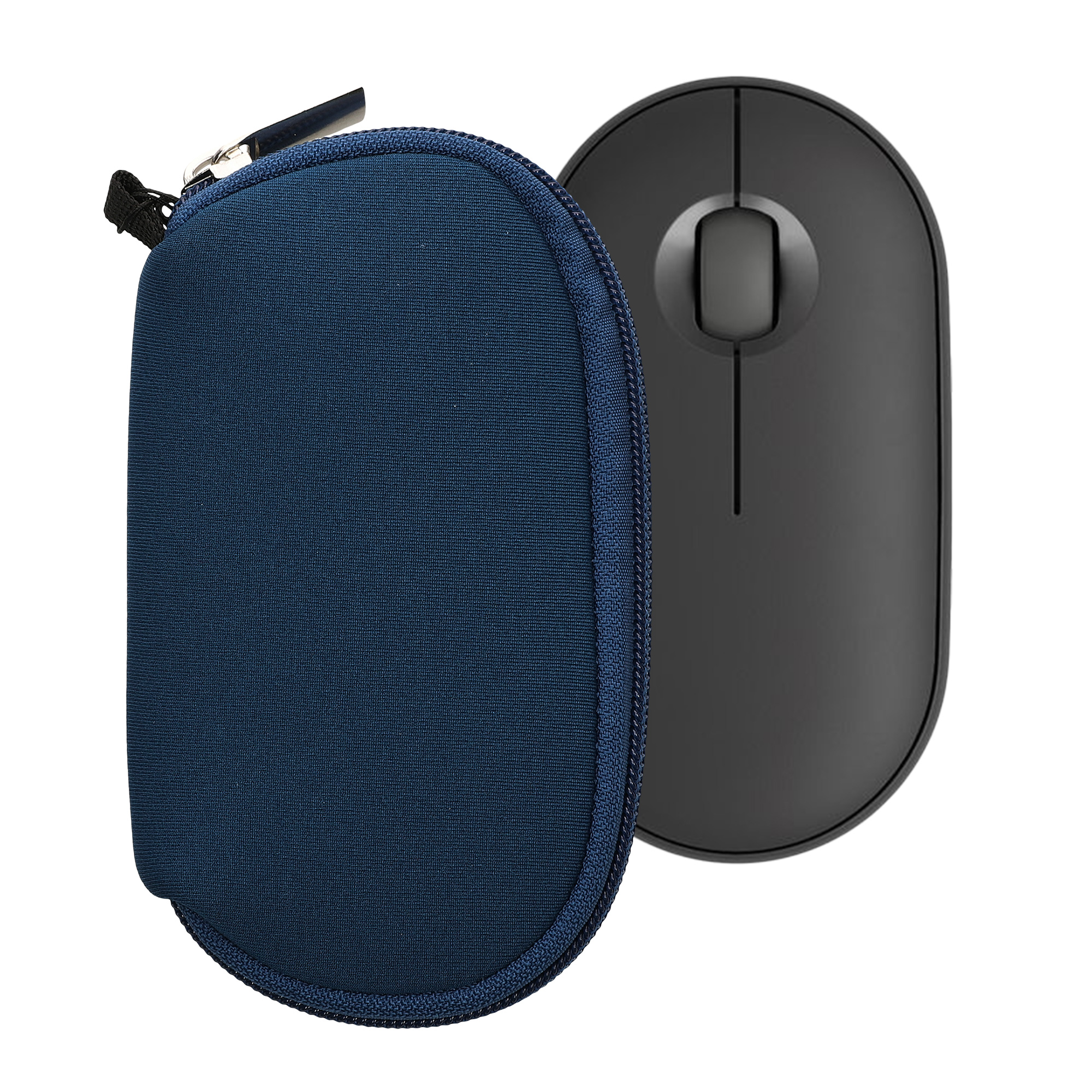Pouzdro na myš Logitech Pebble kwmobile - tmavě modrá