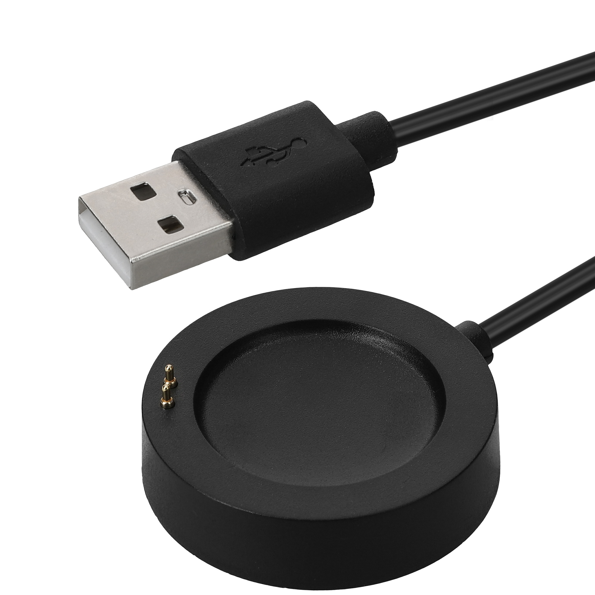 Nabíjecí kabel kwmobile pro Xiaomi Watch S3 / Watch S2 / Watch 2 Pro / Watch H1, černá
