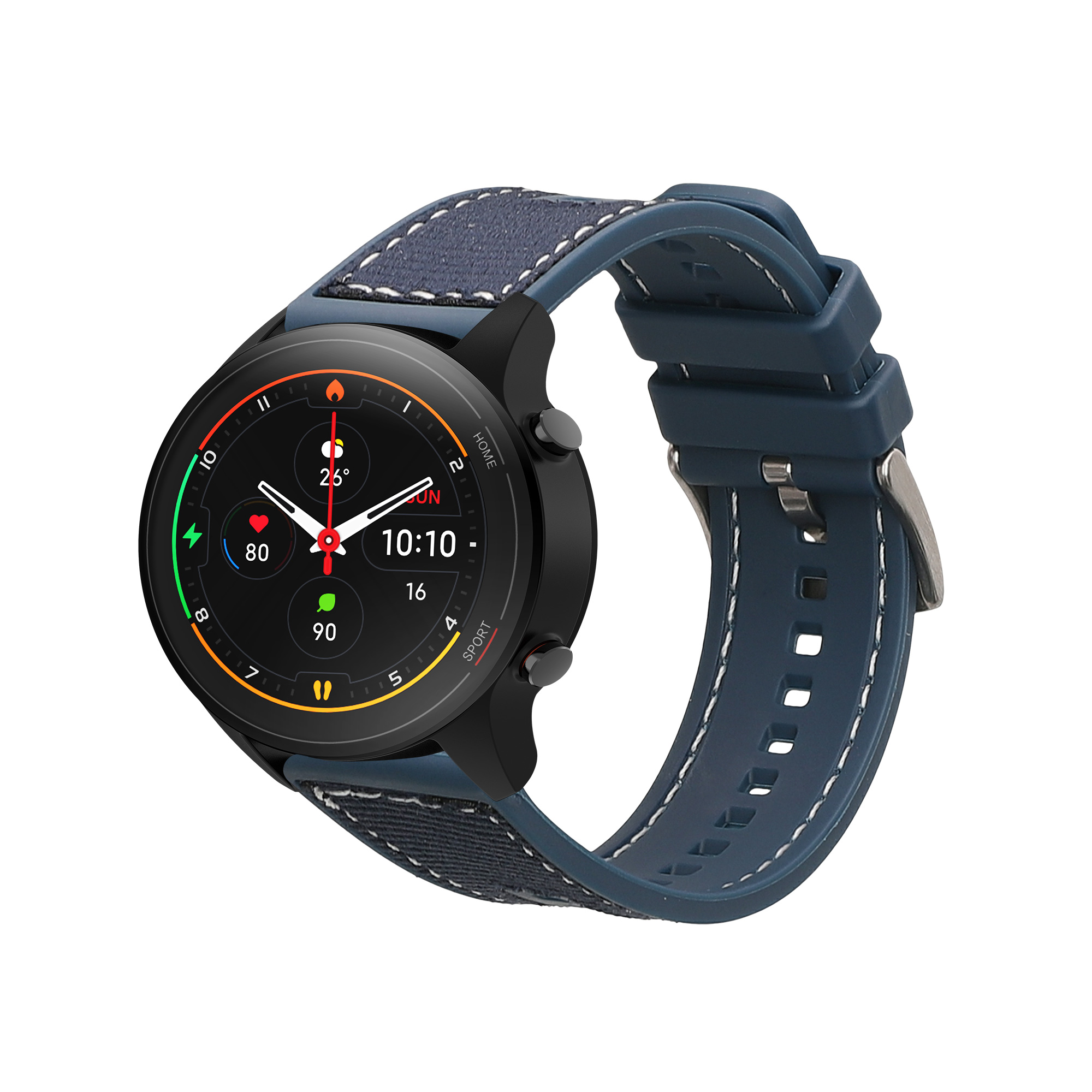 Řemínek kwmobile pro Xiaomi Mi Watch Color Sport / S1 Active - Tmavě modrá