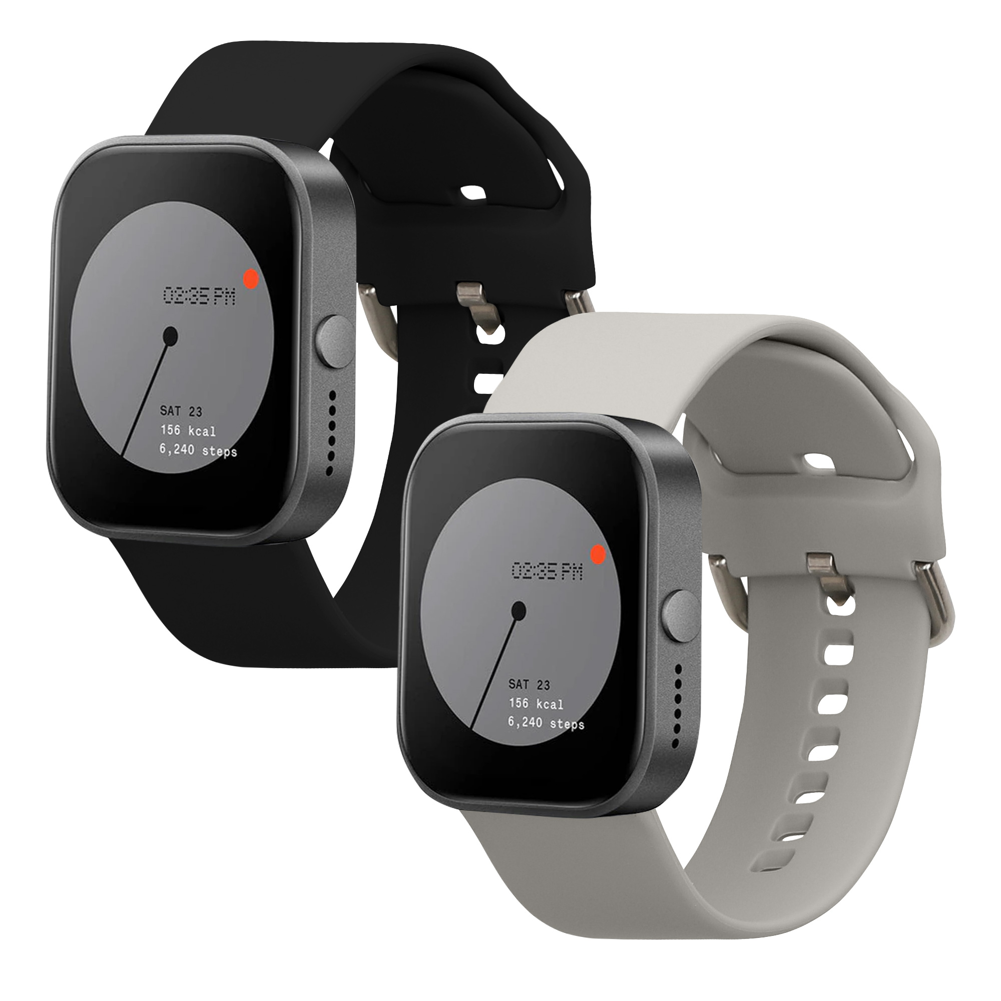 Náhradní řemínky CMF by Nothing Watch Pro (D395) sada 2 ks černá/šedá kwmobile