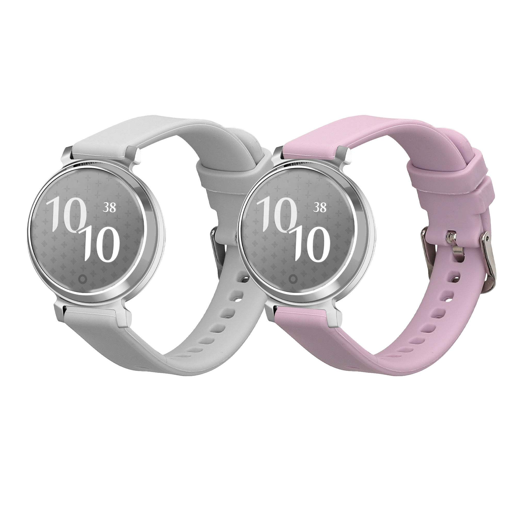 Řemínek kwmobile pro Garmin Lily 2 / Lily 2 Active, levandulová / šedá