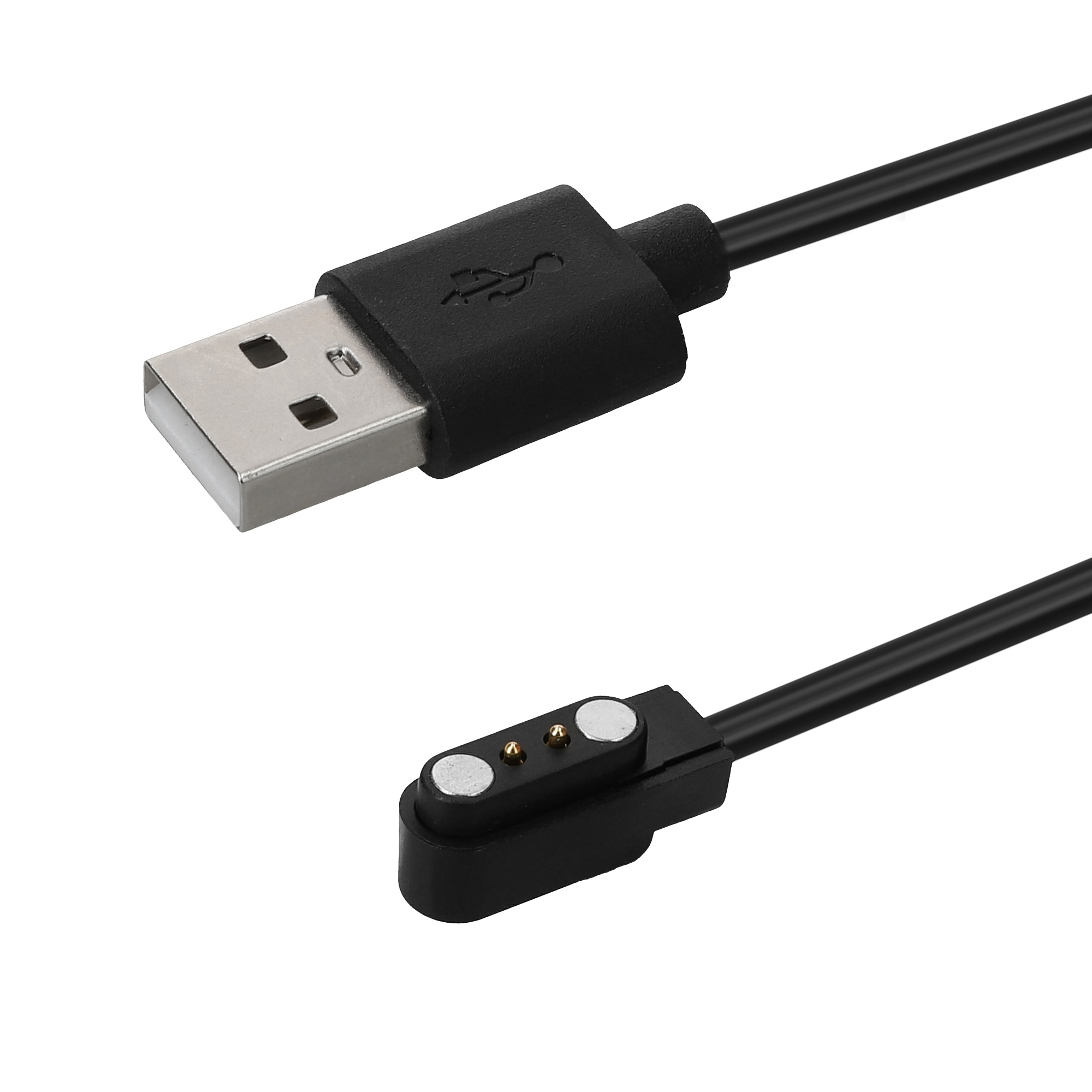 Nabíjecí kabel kwmobile pro Mibro Watch T2 / Watch A2 / Watch C3 / Watch GS Pro, černá