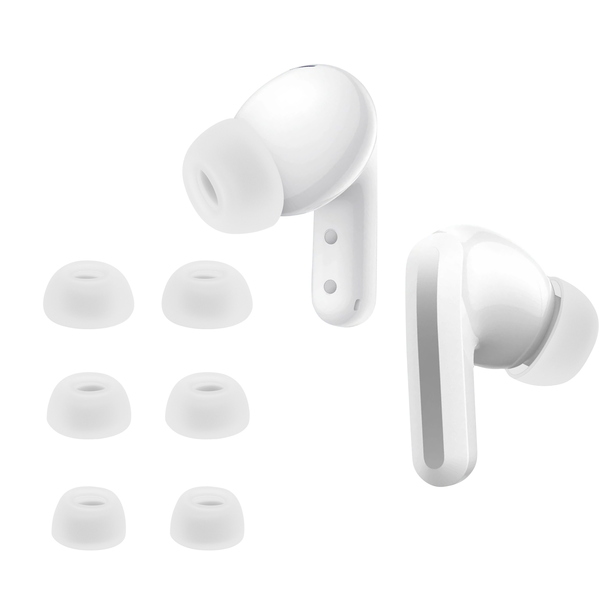 Silikonové špunty náhradní sluchátka Xiaomi Redmi Buds 5 6 ks kwmobile