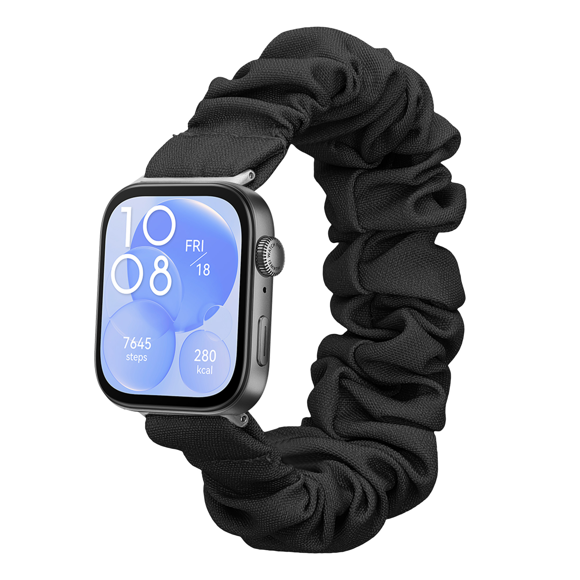 Scrunchie řemínek hodinky Huawei Watch Fit 3 textilní 19 cm kwmobile