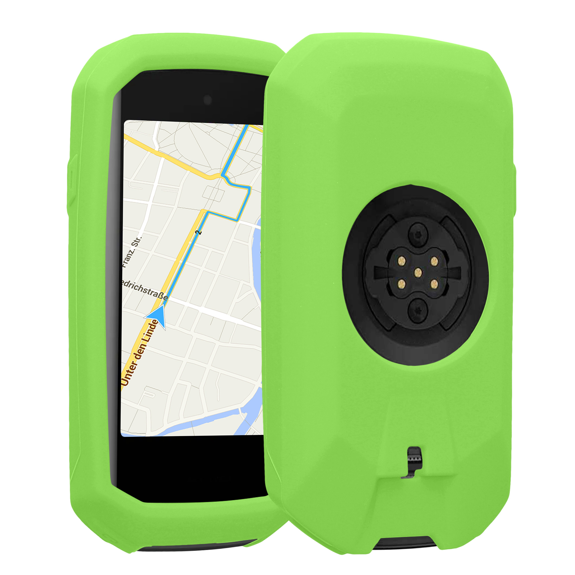 Silikonové pouzdro Garmin Edge 1050 kwmobile černý