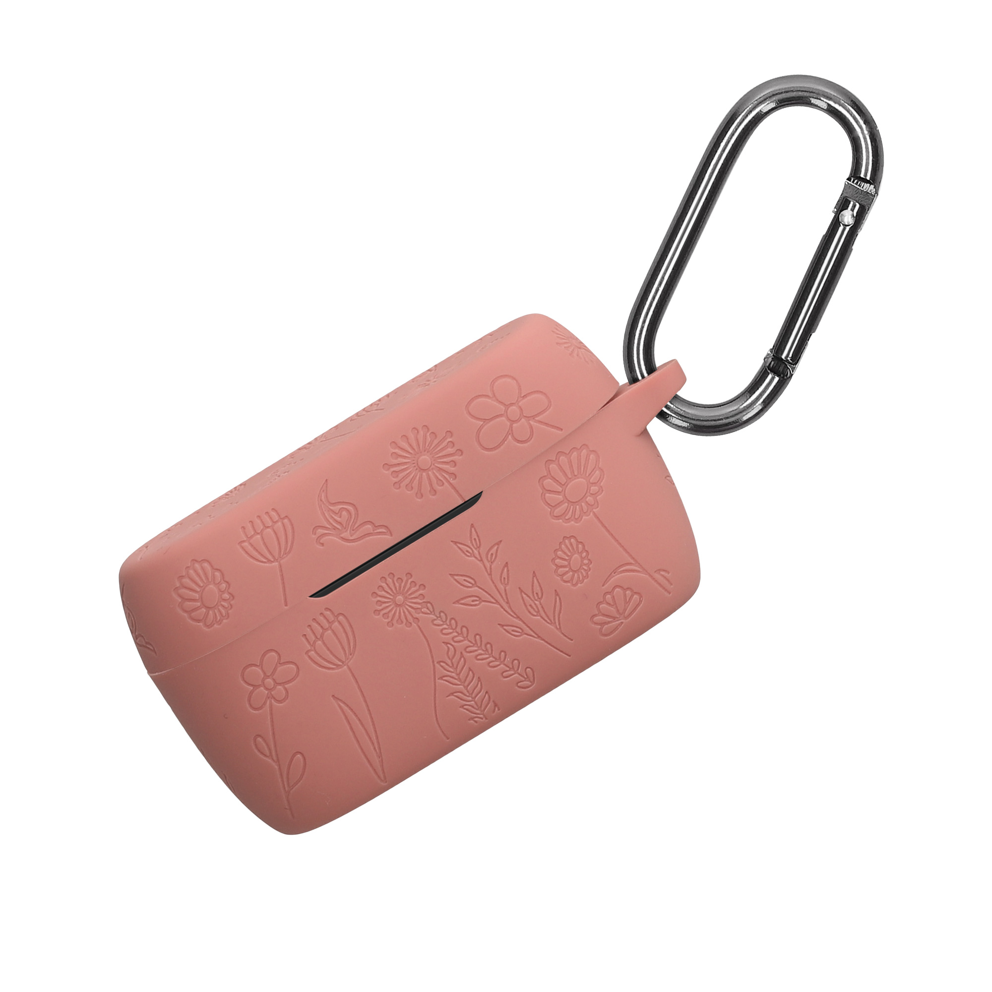 Silikonové cestovní pouzdro Jabra Elite 4 (ne Elite 4 Active) kwmobile embossed vícebarevná