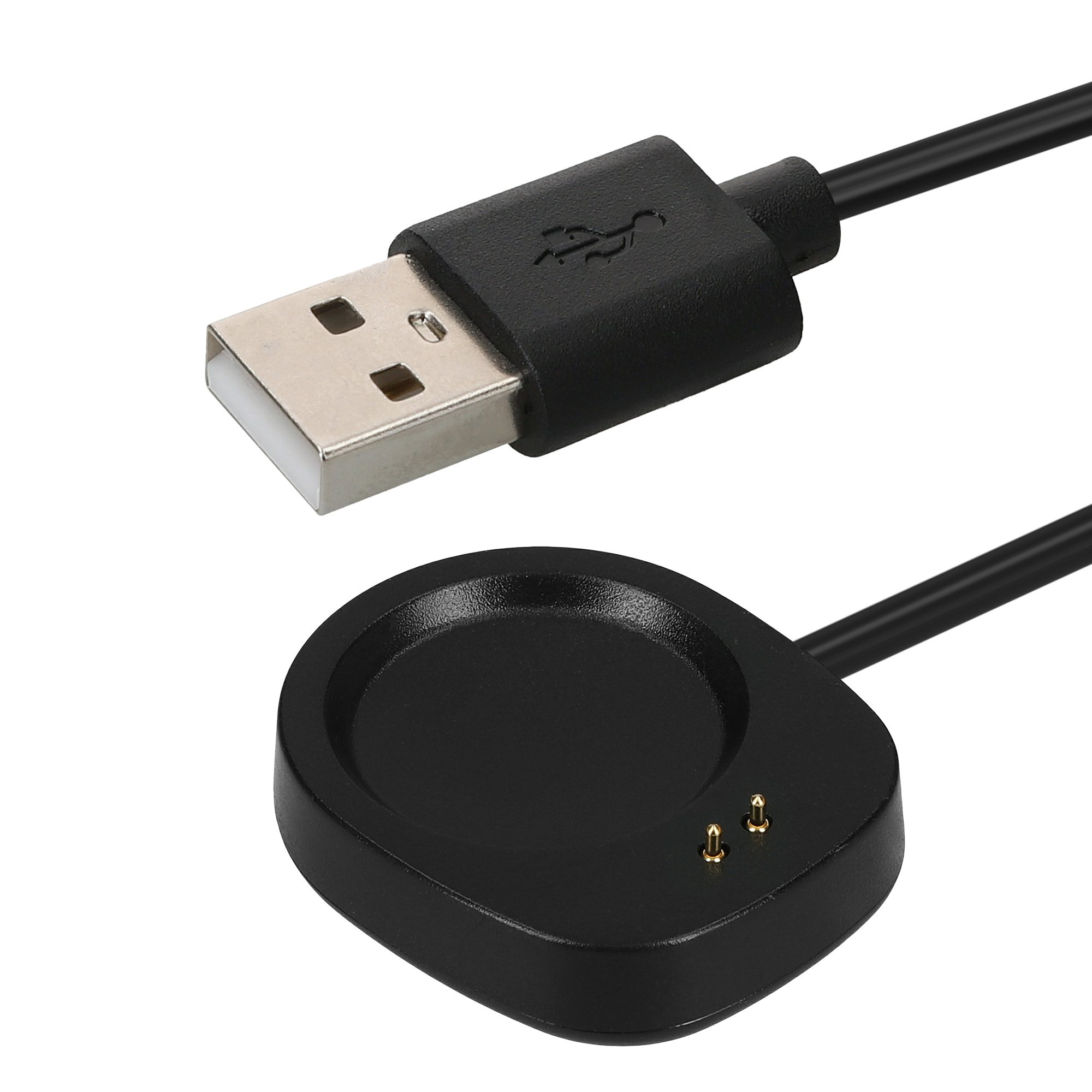 Nabíjecí kabel pro chytré hodinky pro Huami Amazfit Balance A2286 / Balance 2 A2429 / T-Rex 3 / Helio kwmobile - černá