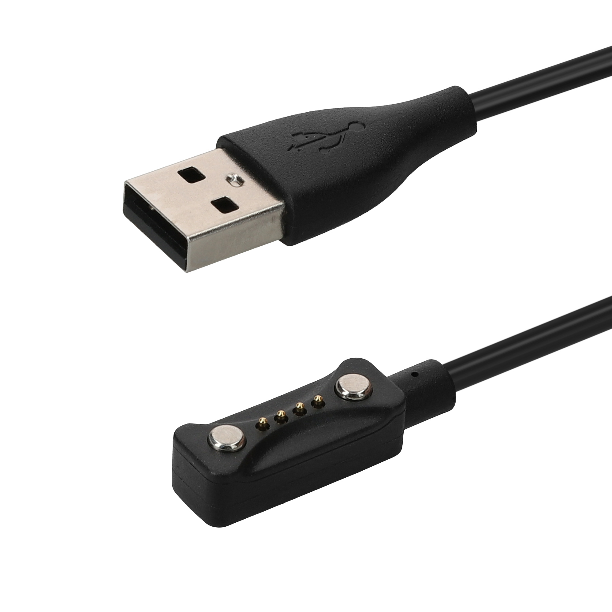 Nabíjecí kabel pro chytré hodinky pro Polar Ignite 3 / Pacer / Pacer Pro / Vantage V3 / Vantage M3 kwmobile - černá
