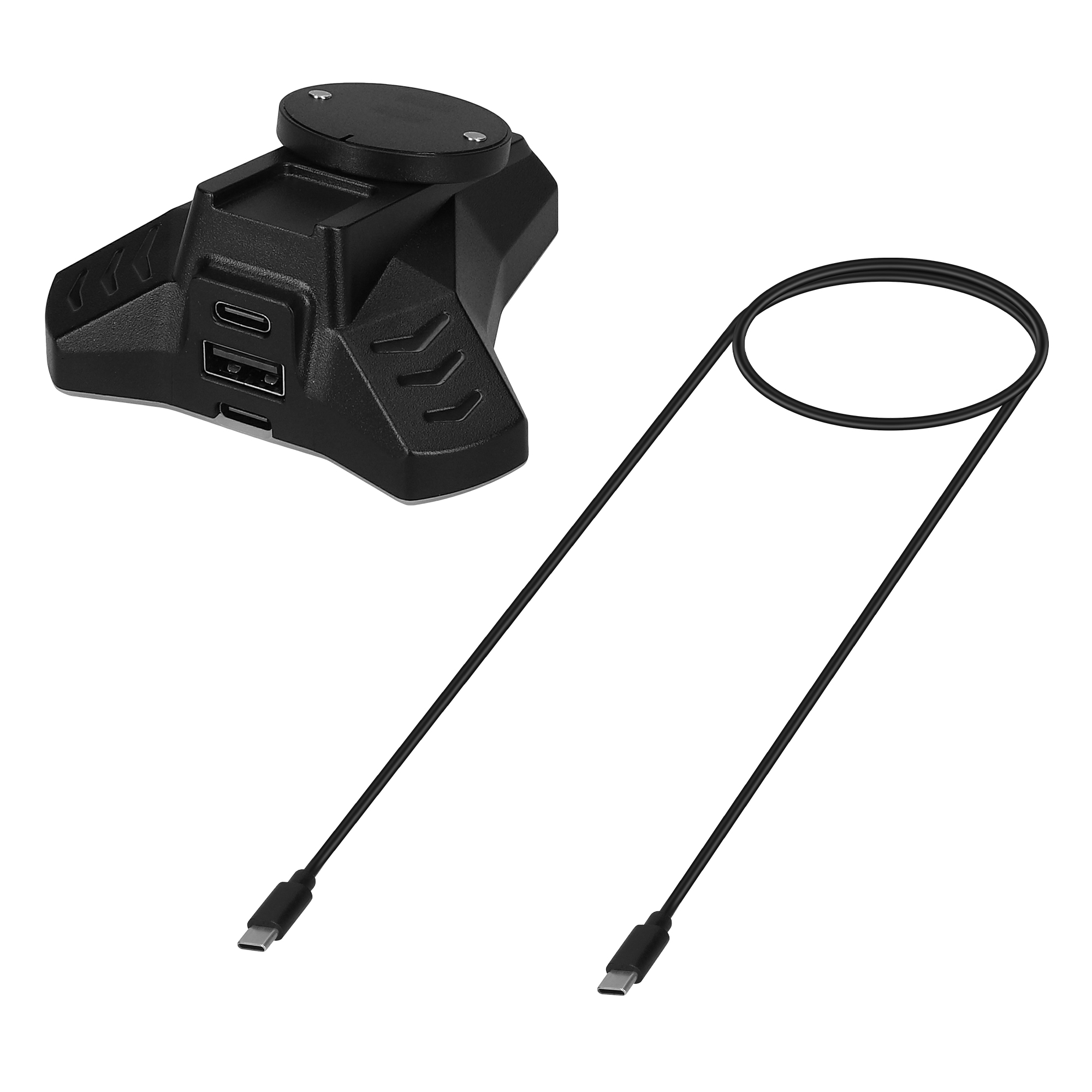 Nabíjecí dokovací stanice Bluetooth myš Logitech G PRO X Superlight / G Pro Wireless / G903 / G703 / G403 kwmobile černá
