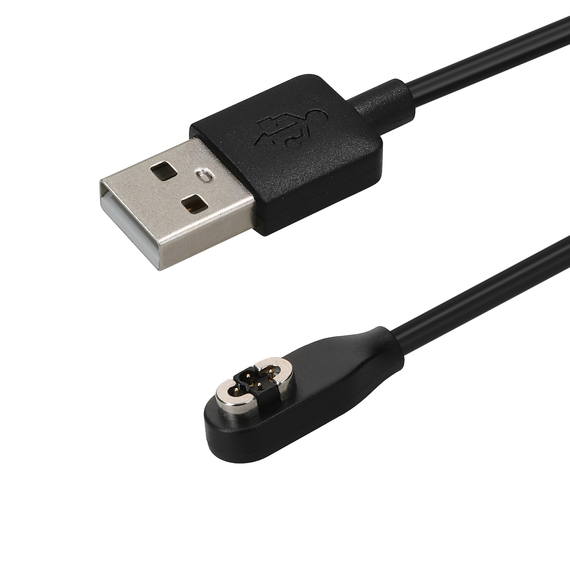 Nabíjecí kabel pro chytré hodinky pro AfterShokz OpenSwim Pro S710 kwmobile - černá