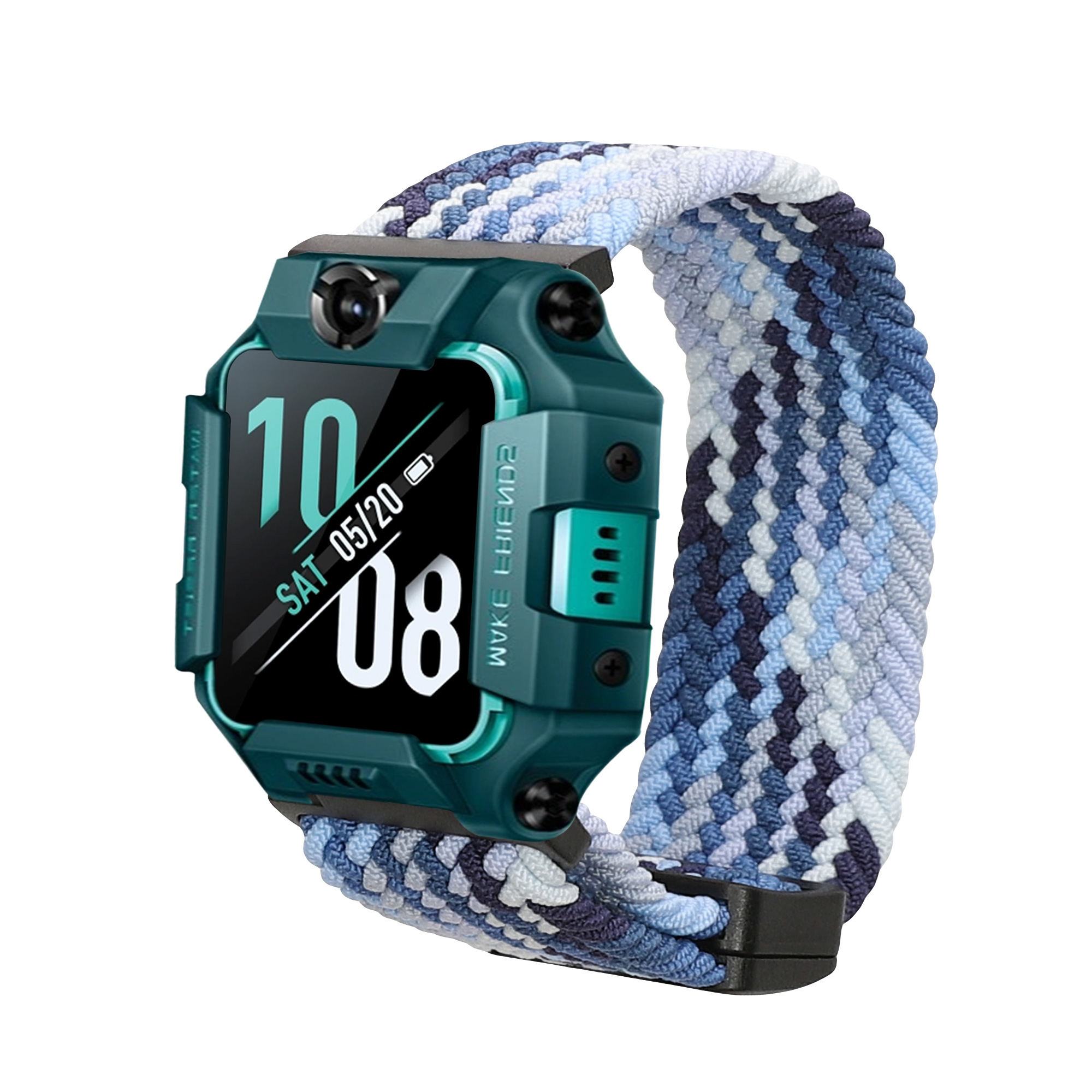 Nylonový řemínek pro imoo Watch Phone Z1 / Watch Phone Z7 / Watch Phone Z6 kwmobile ‑ tmavě modrá