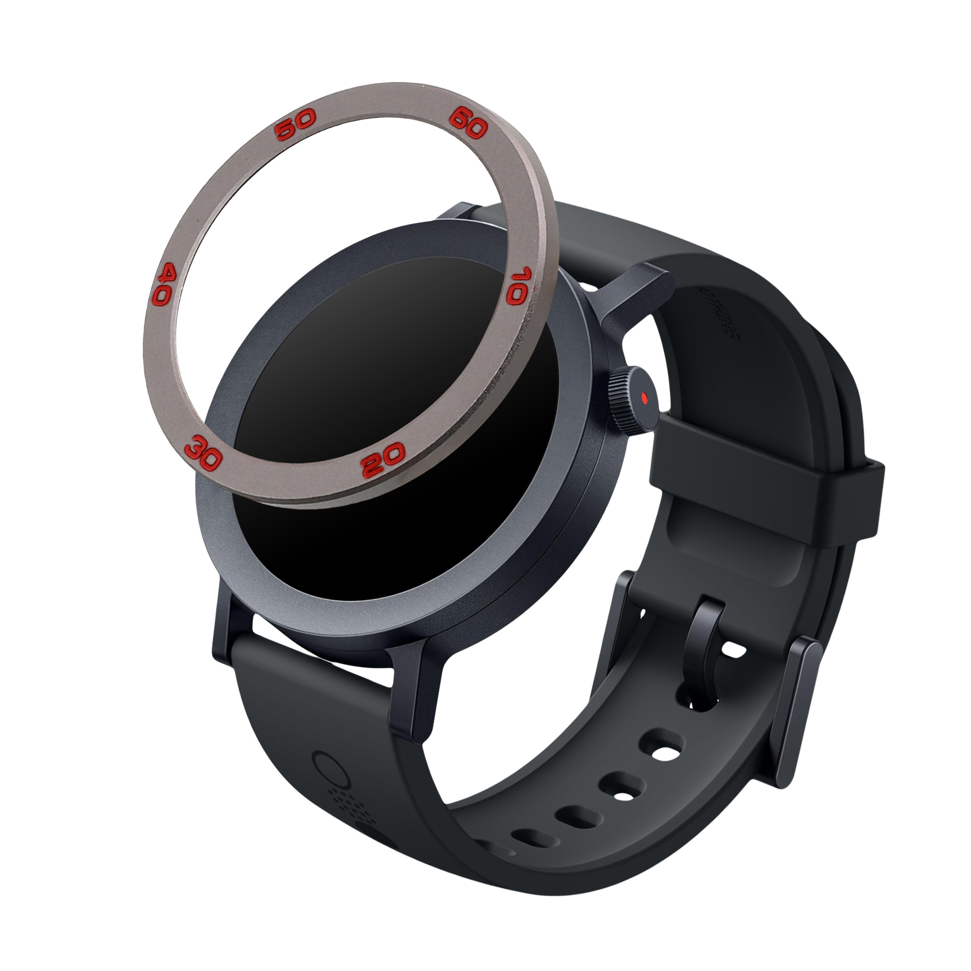 Ochranný rámeček CMF Watch Pro 2 kwmobile šedo-červené