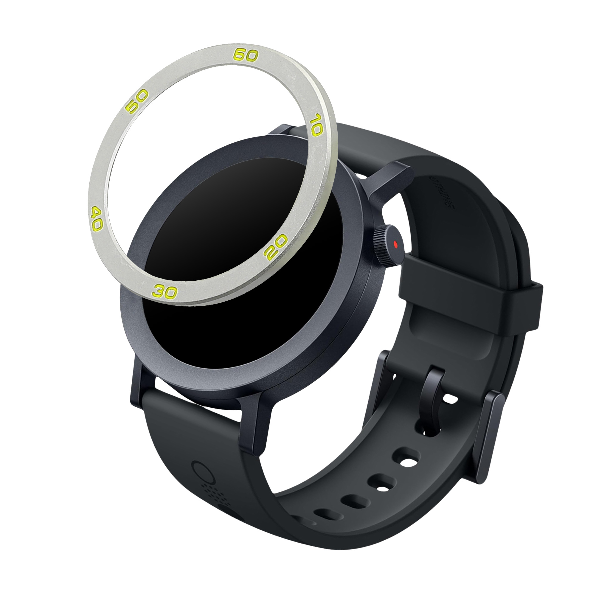 Ochranný rámeček CMF Watch Pro 2 kwmobile stříbrno-zelené