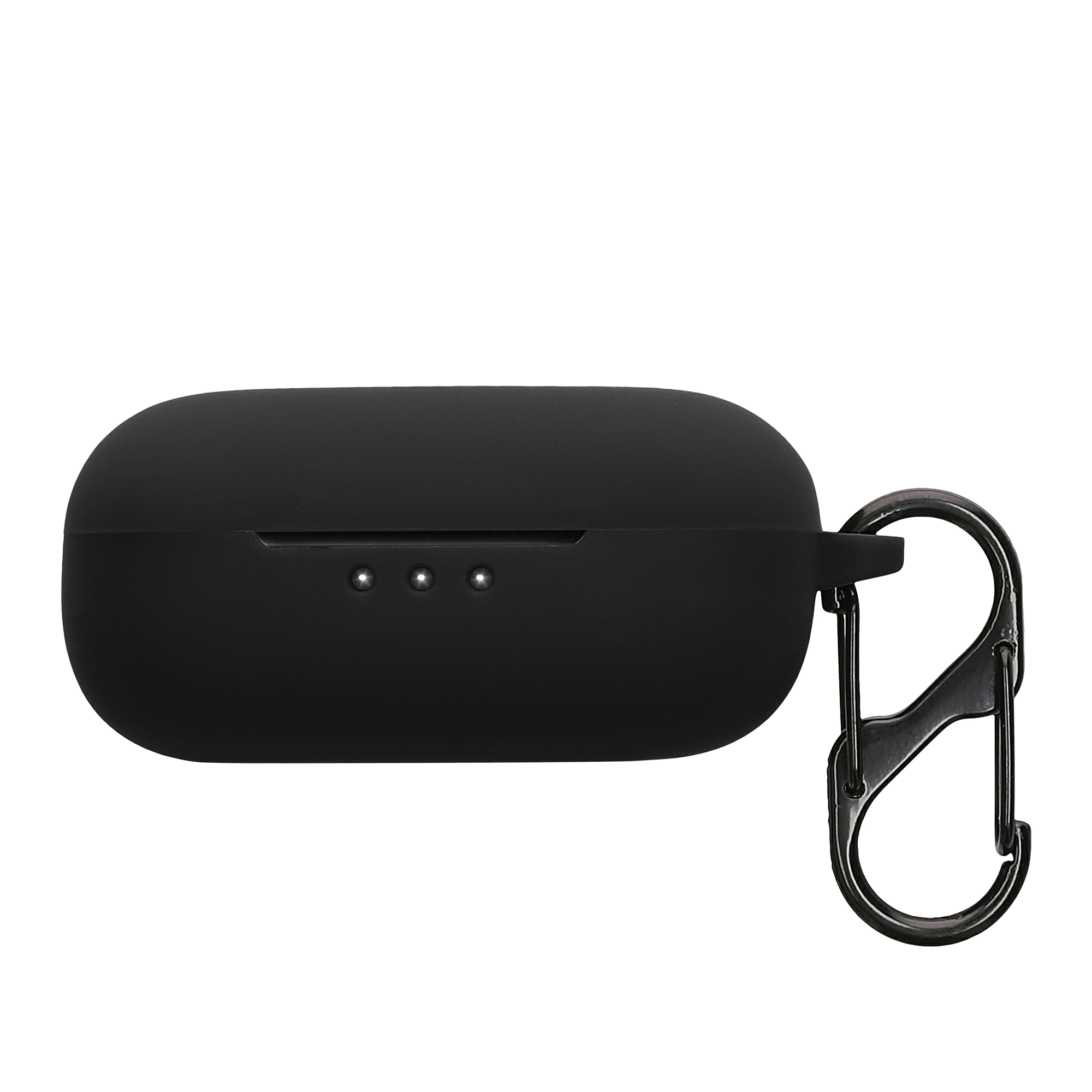 Obal pro EarFun Air Pro 4 kwmobile s karabinou silikonové - černá