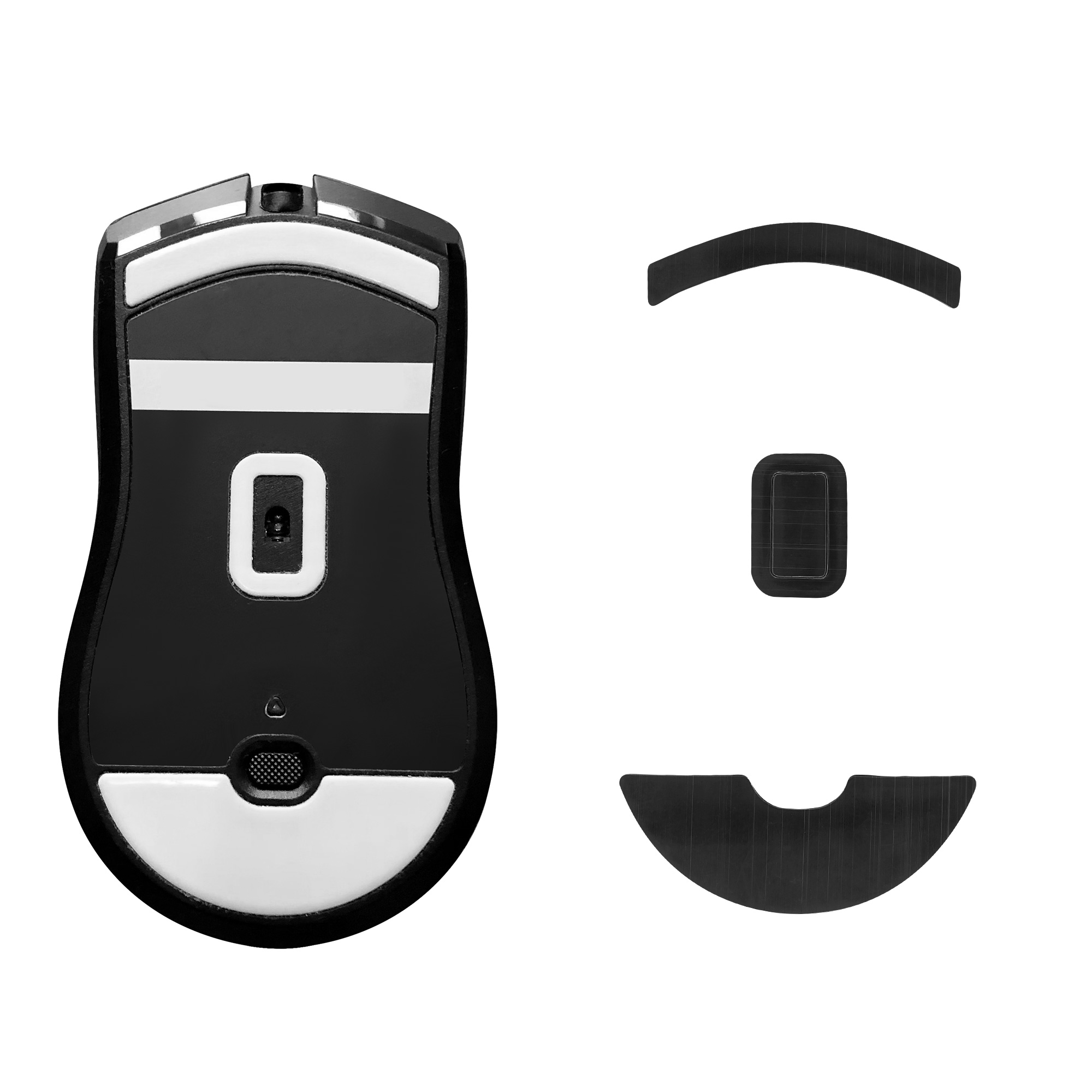 Náhradní nožičky na myš pro Razer Viper 8k HZ Computer Mouse Skates Sticker kwmobile - černá