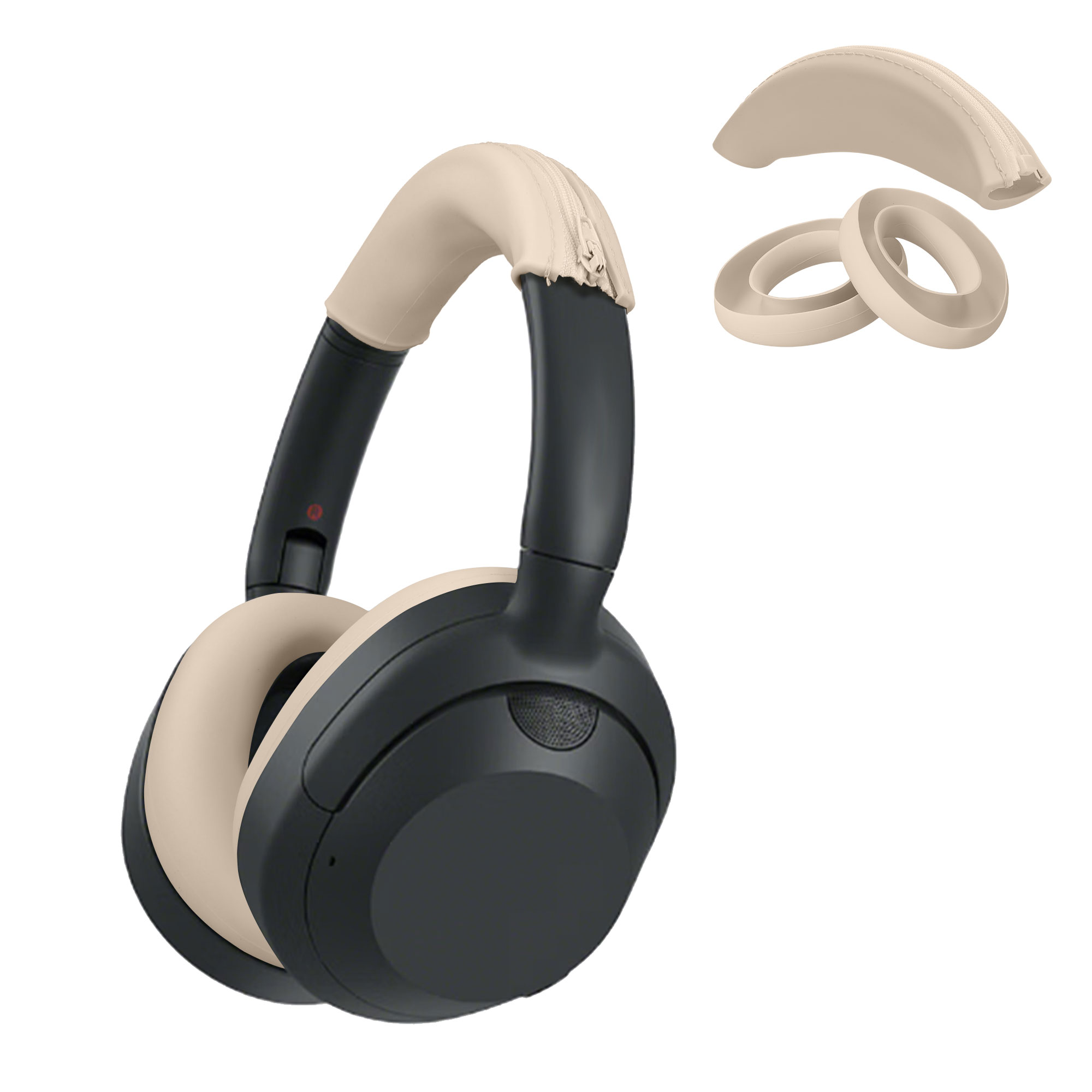 Náušníky kwmobile pro Sony ULT WEAR / WH-ULT900N - béžová